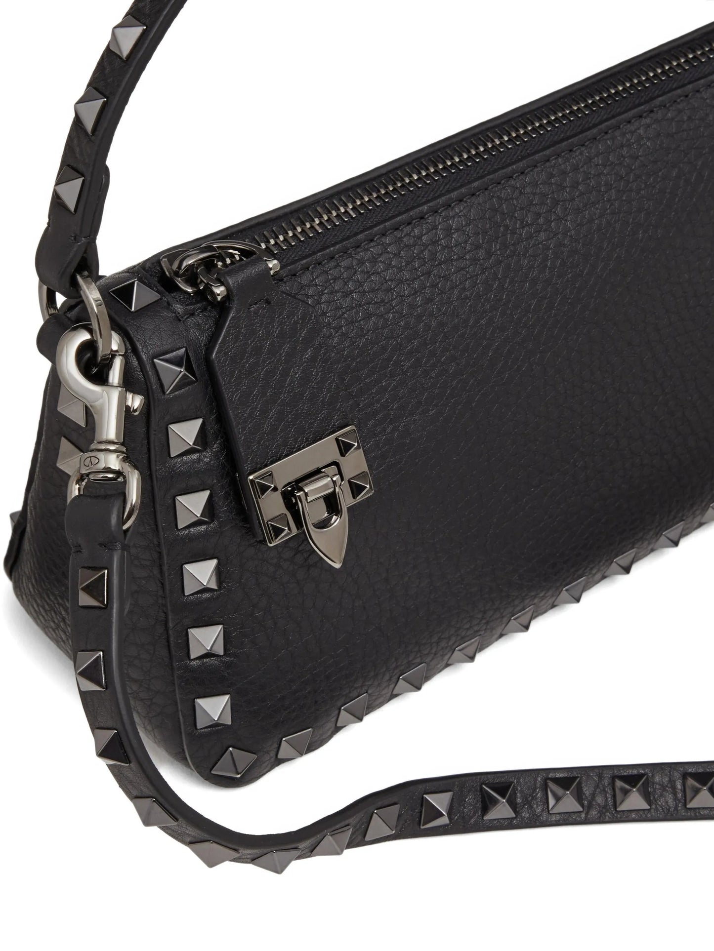 small Rockstud leather crossbody bag