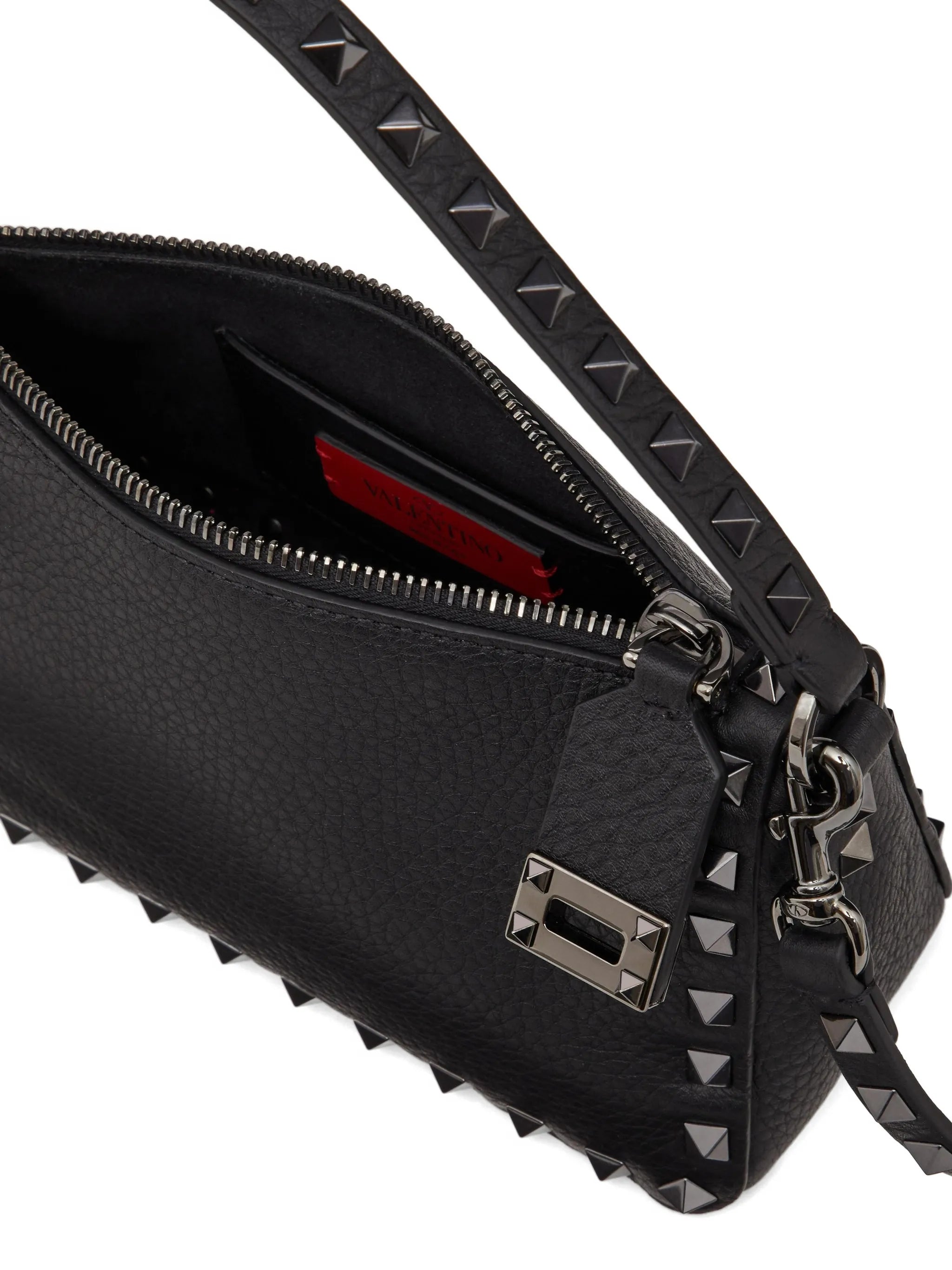 small Rockstud leather crossbody bag