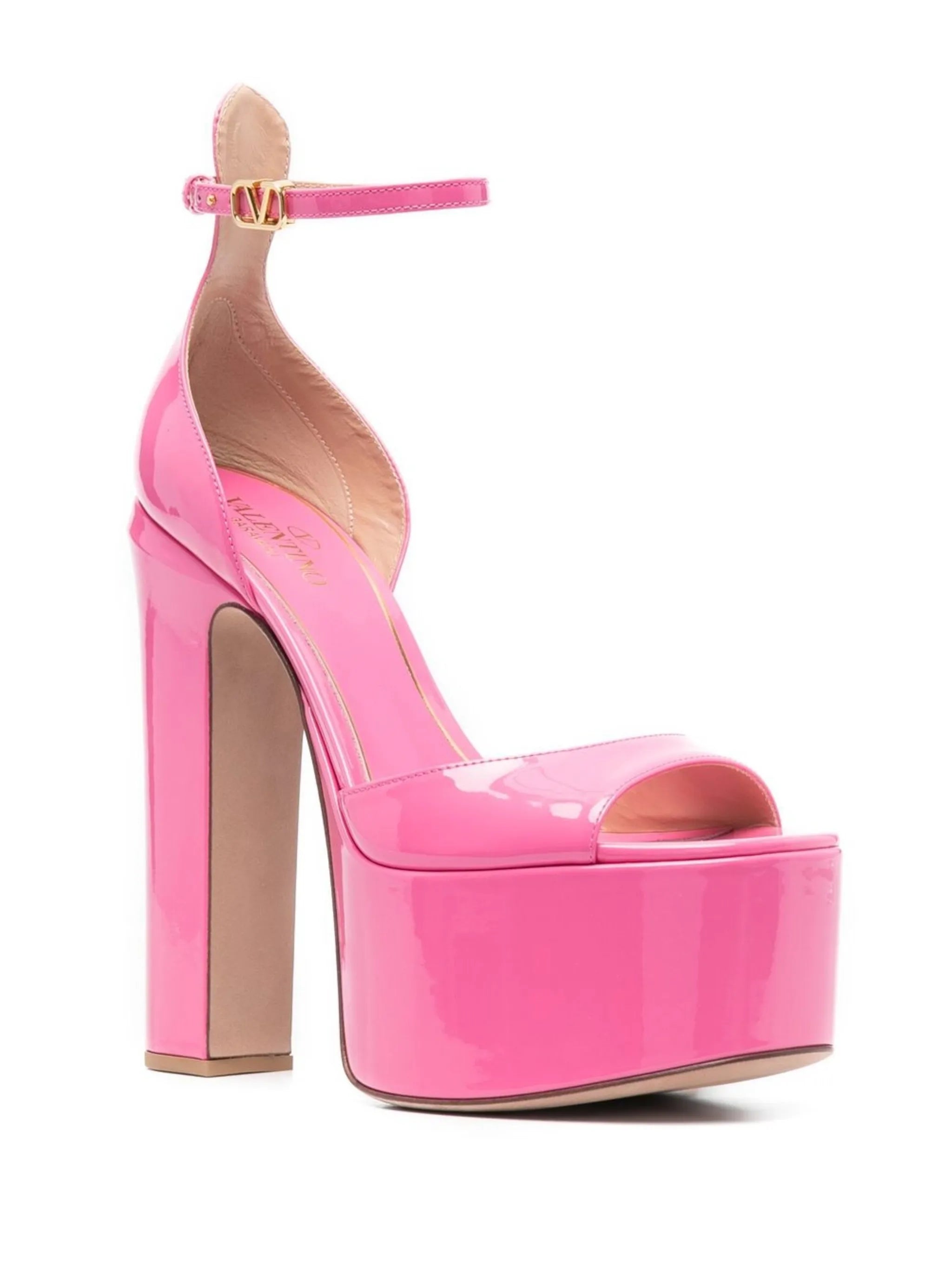 Tan-Go 160mm platform sandals