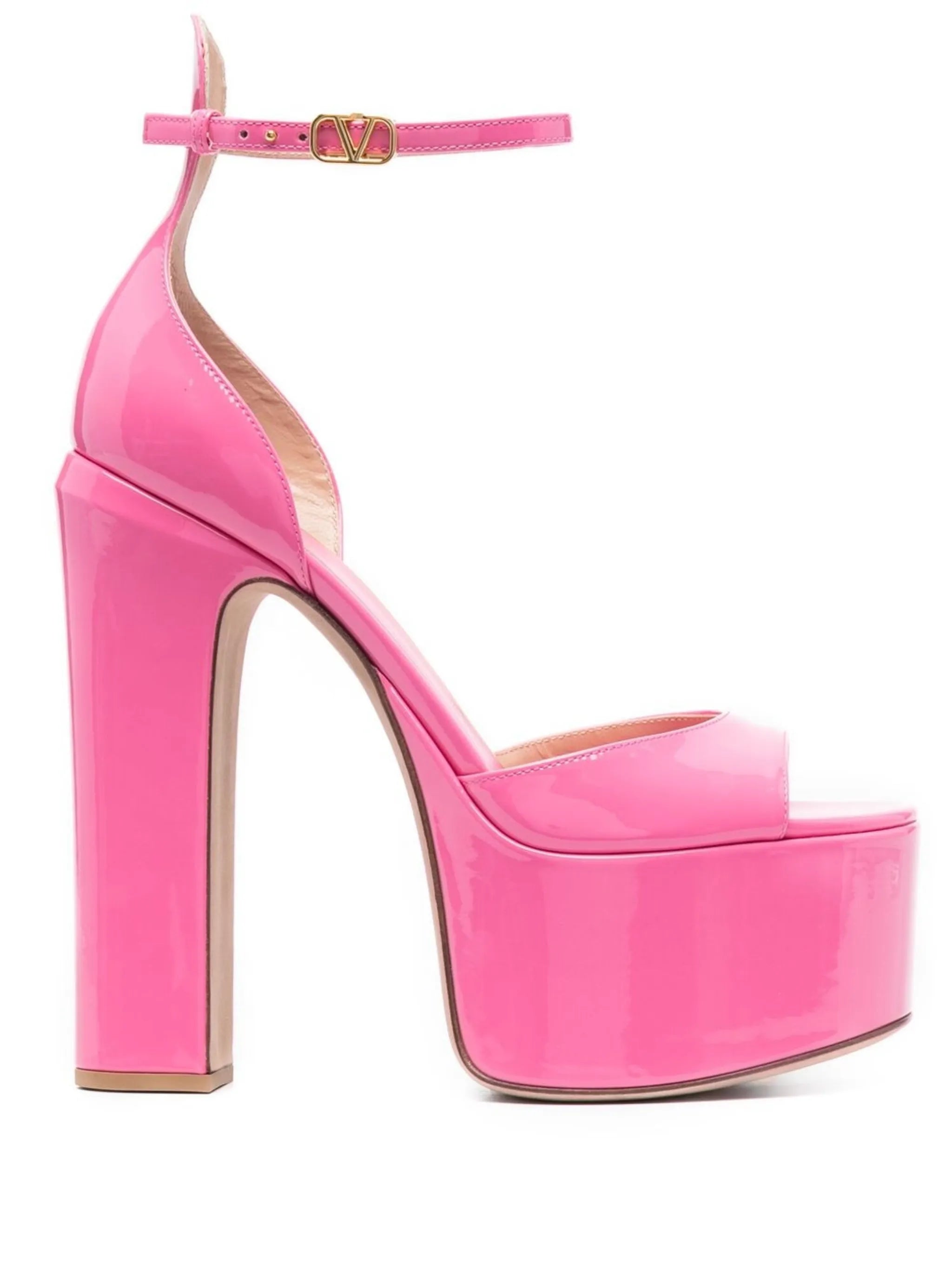 Tan-Go 160mm platform sandals