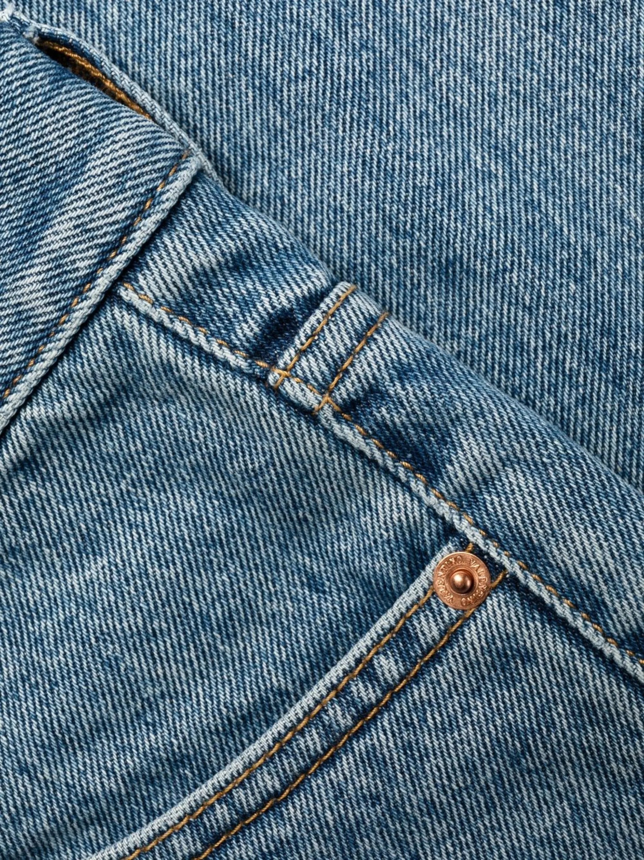VLogo straight-leg jeans