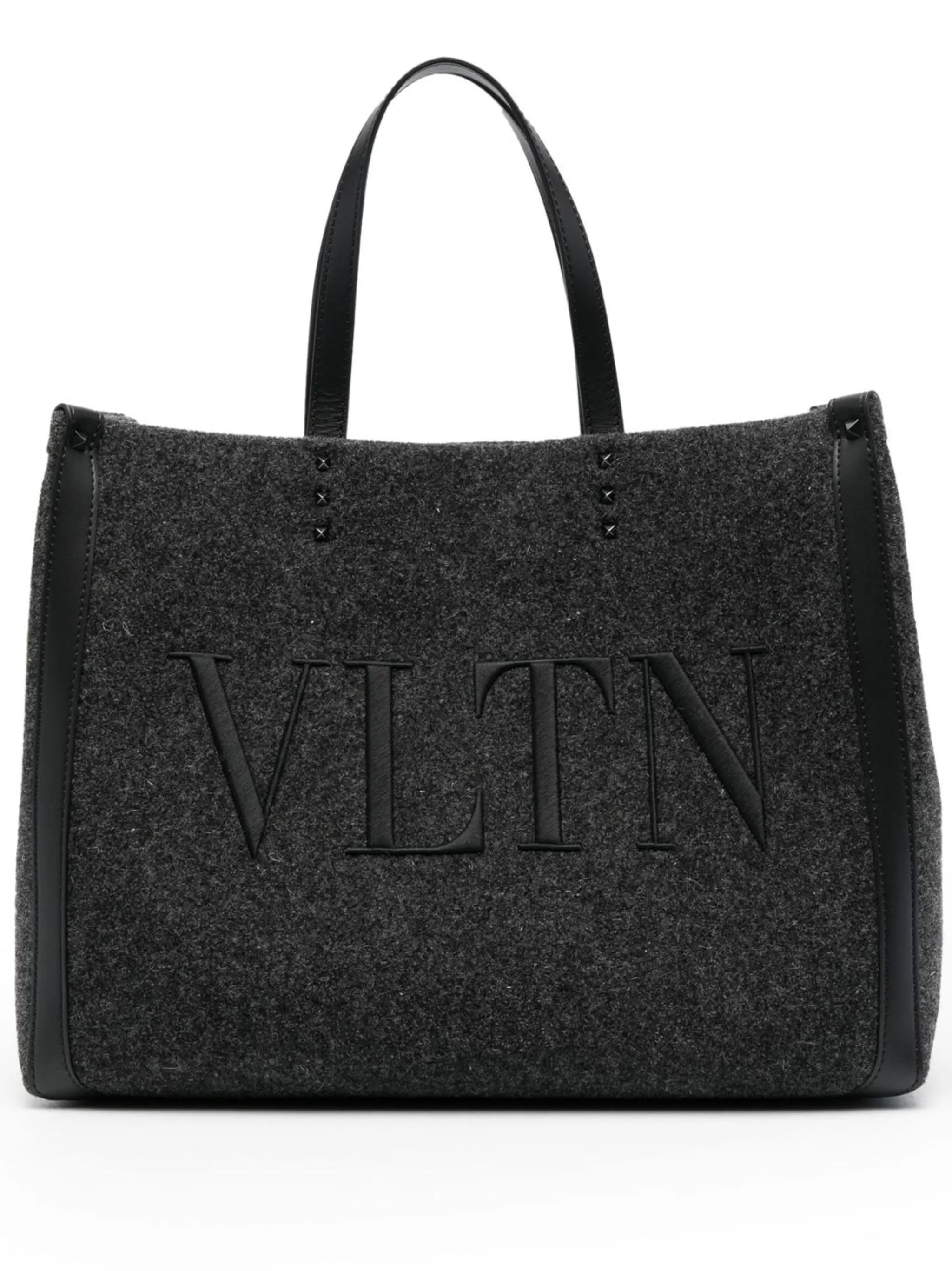 VLTN Shopper felt tote bag