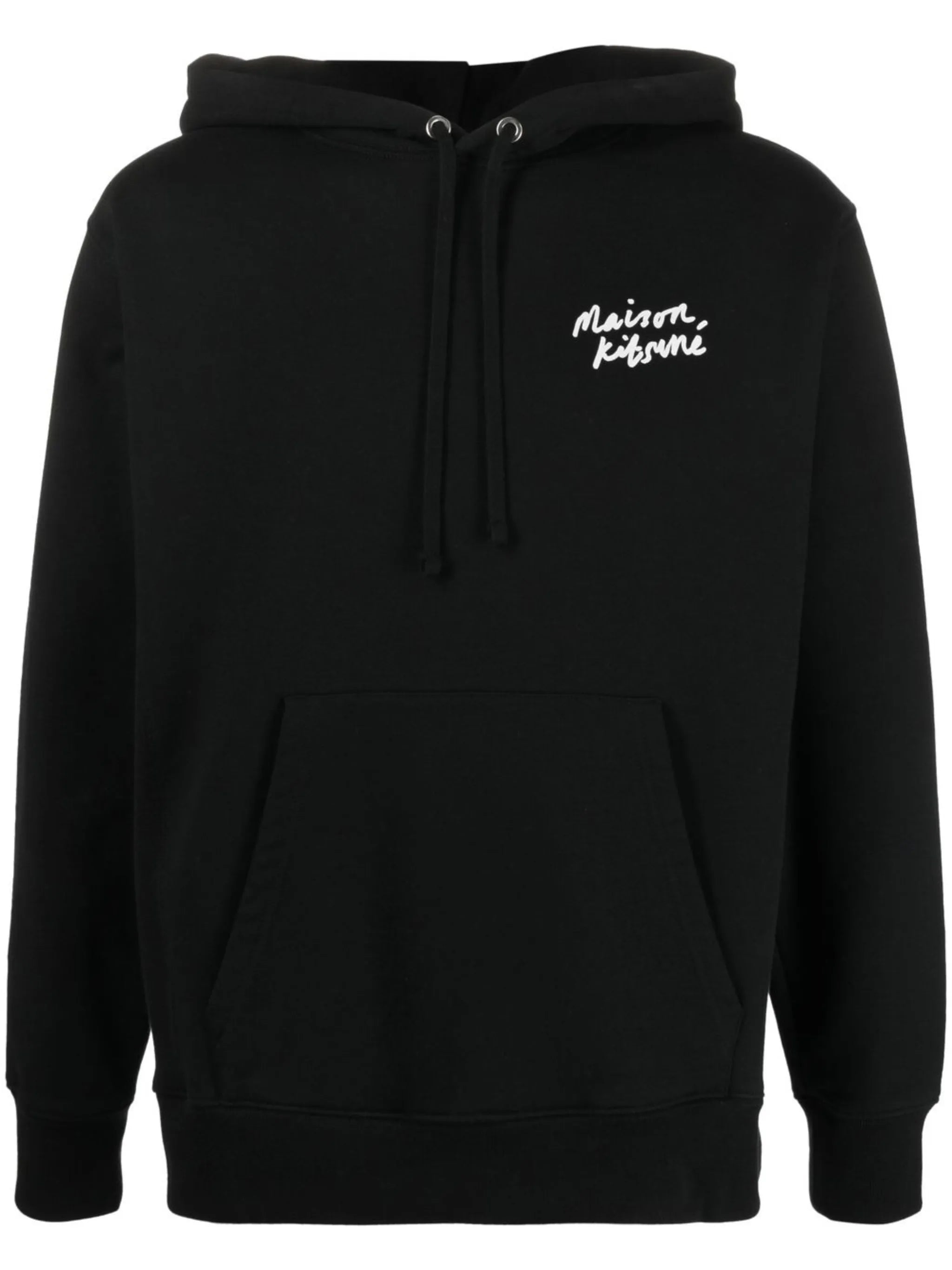 logo-print pullover hoodie