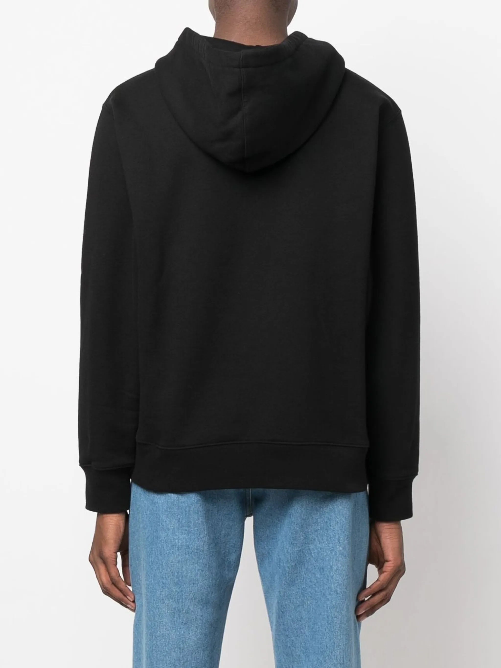 logo-print pullover hoodie
