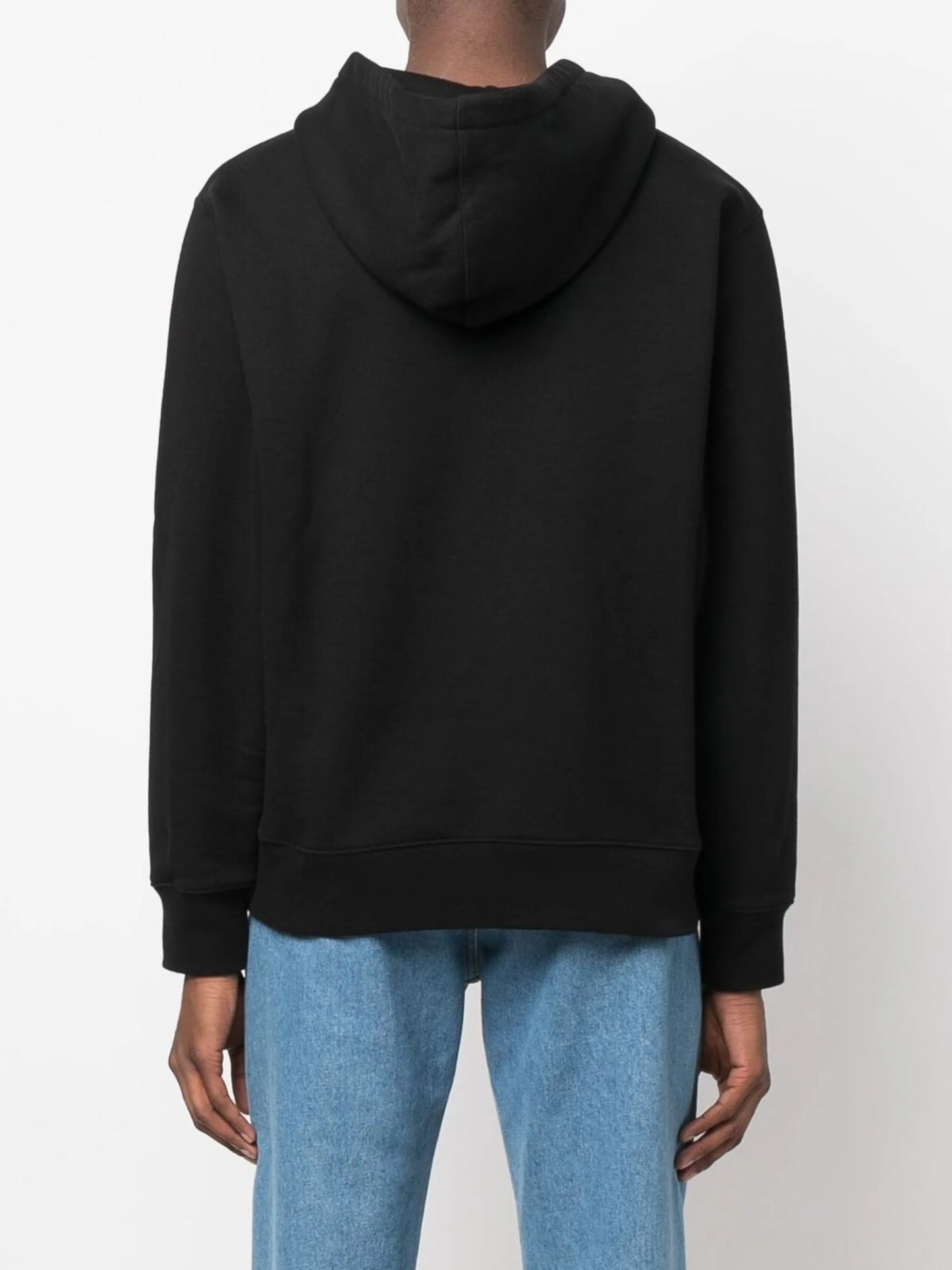 logo-print pullover hoodie