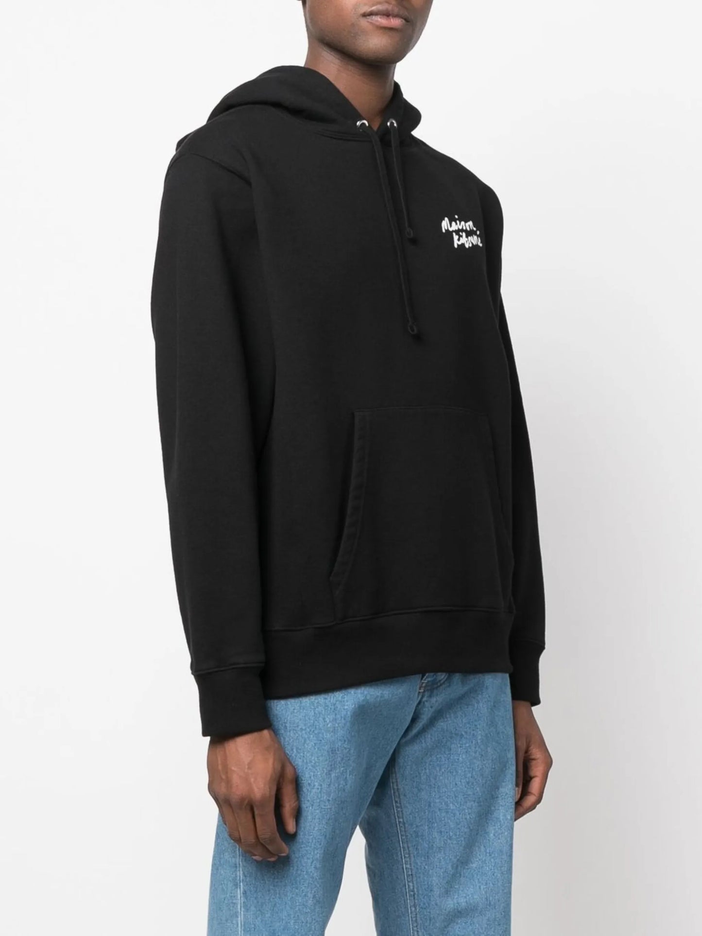 logo-print pullover hoodie