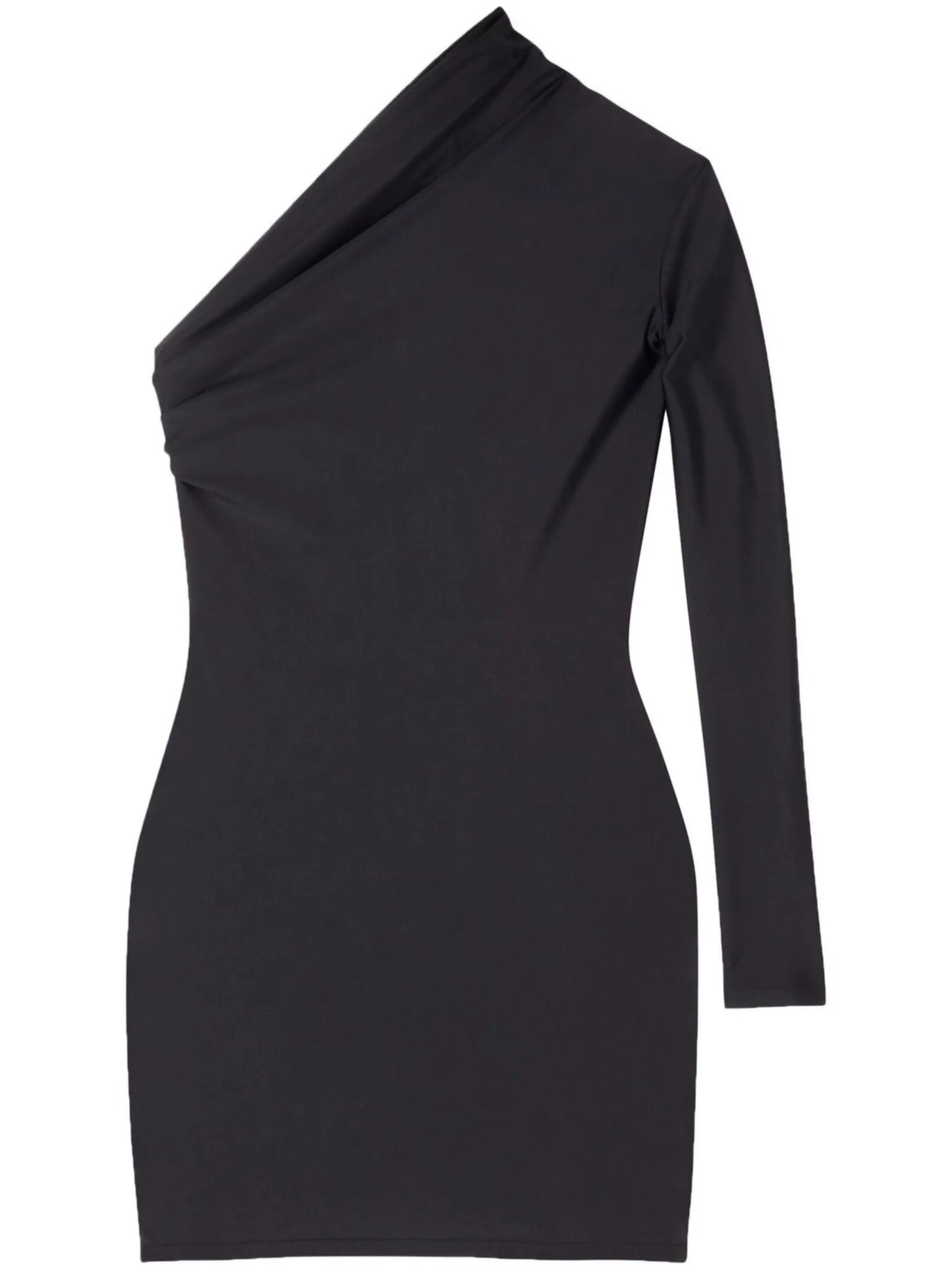 single sleeve mini dress