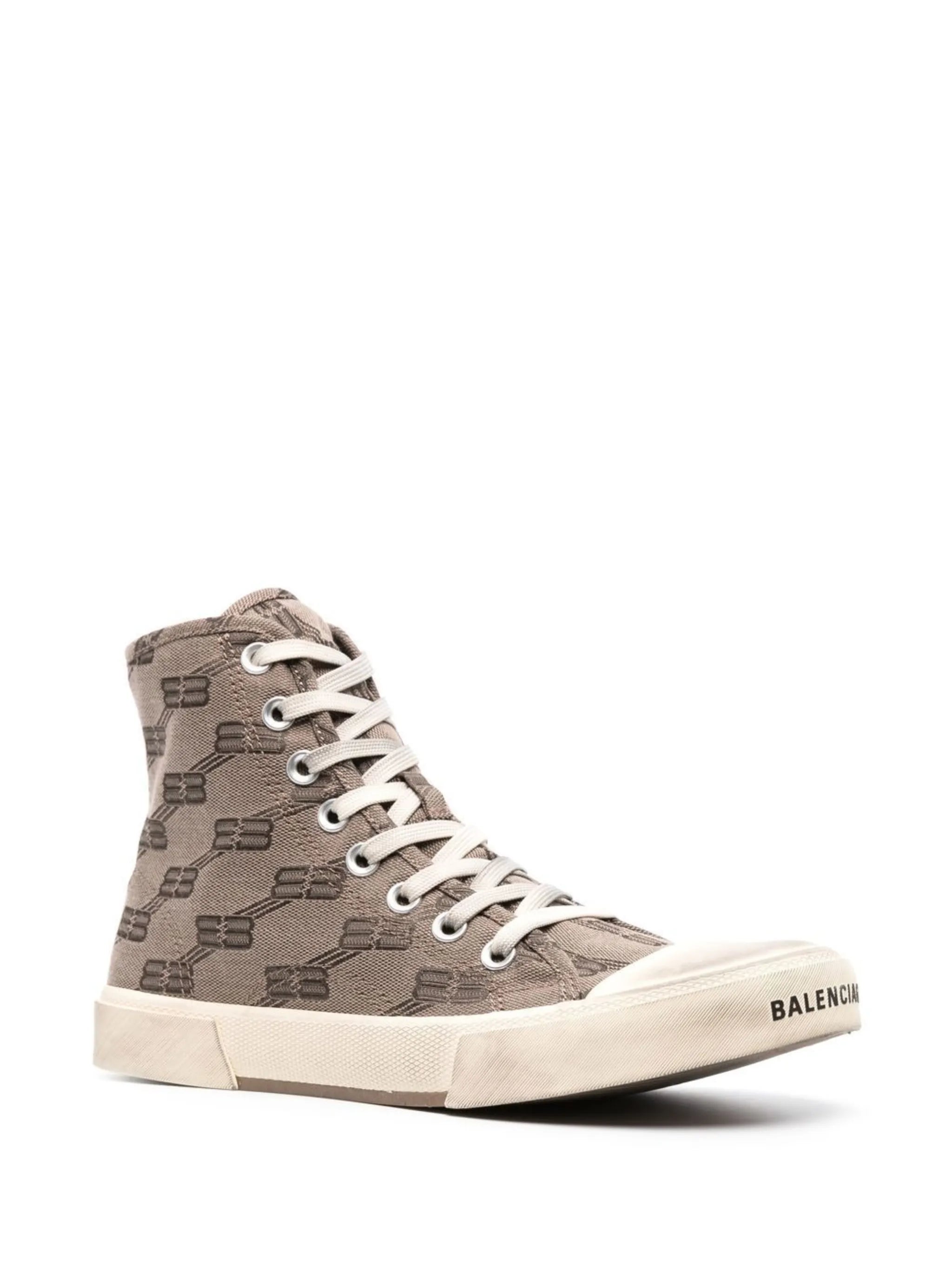 Paris high-top sneakers