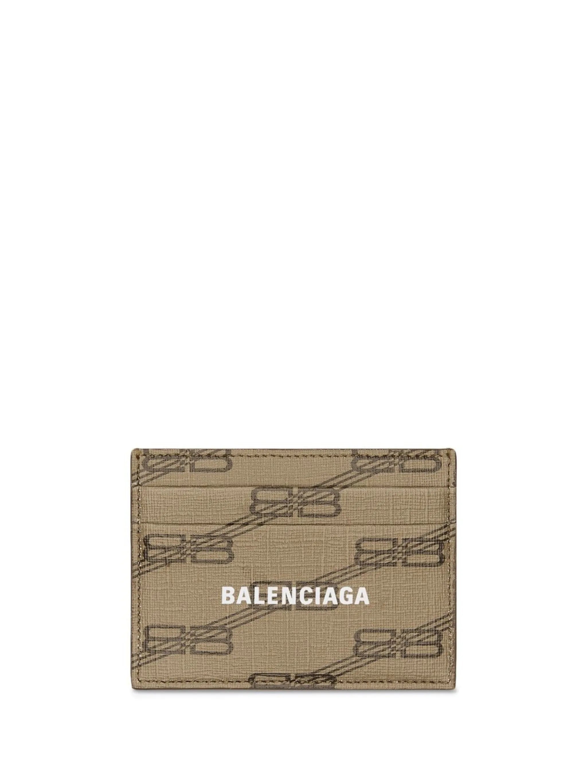 Signature monogram card holder