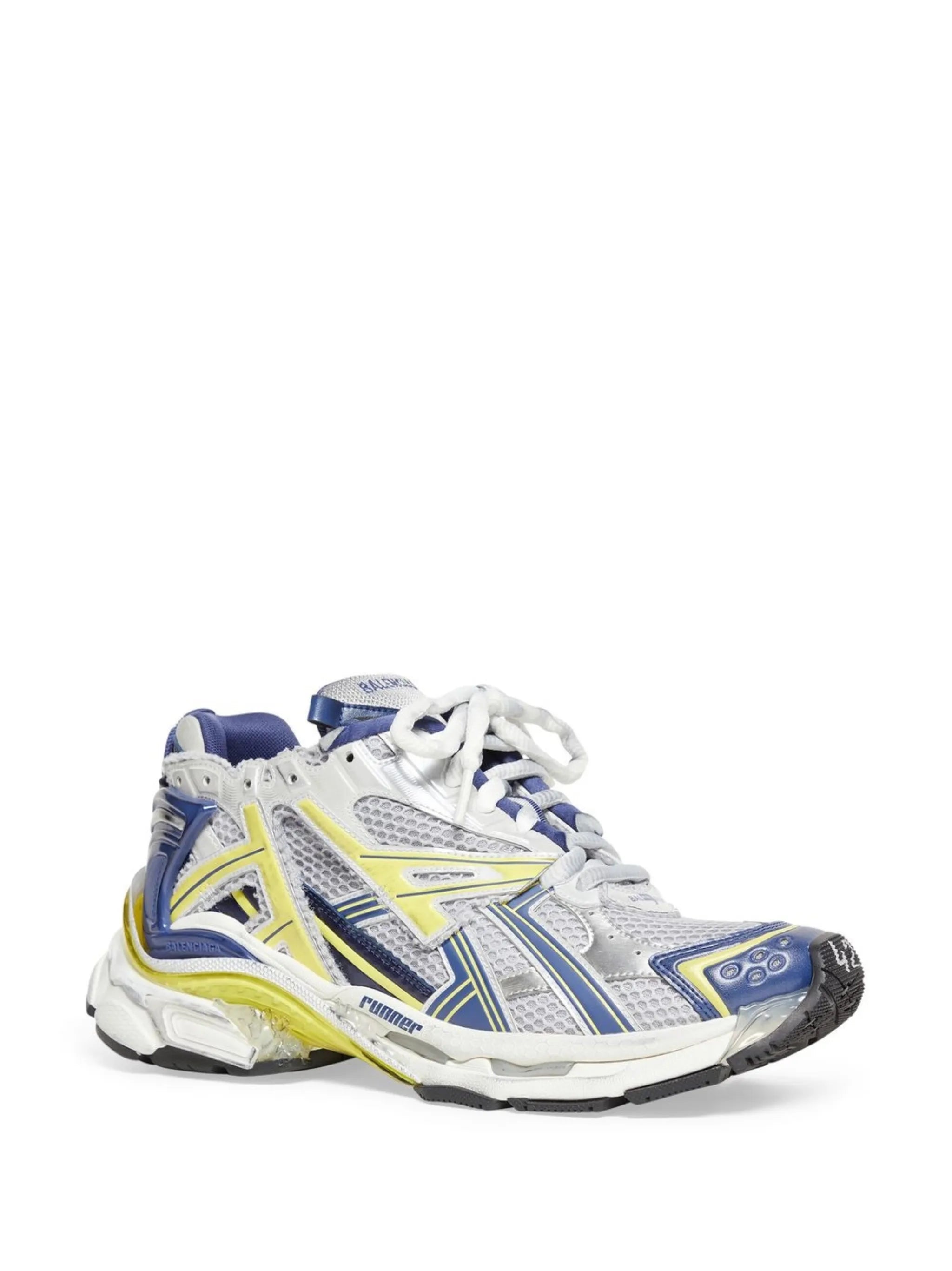 Runner panelled chunky sneakers