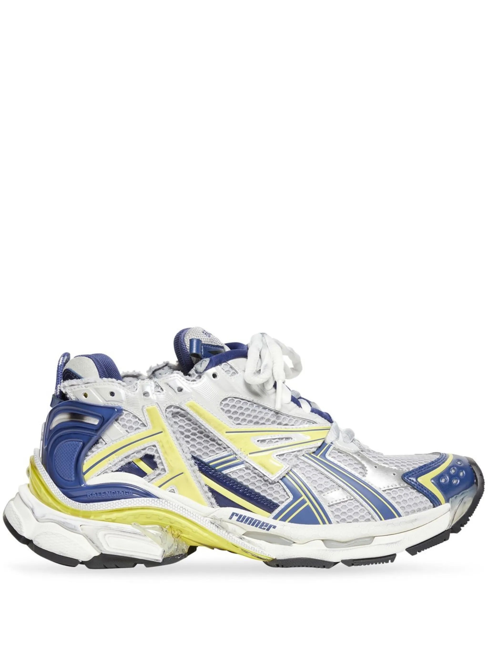 Runner panelled chunky sneakers