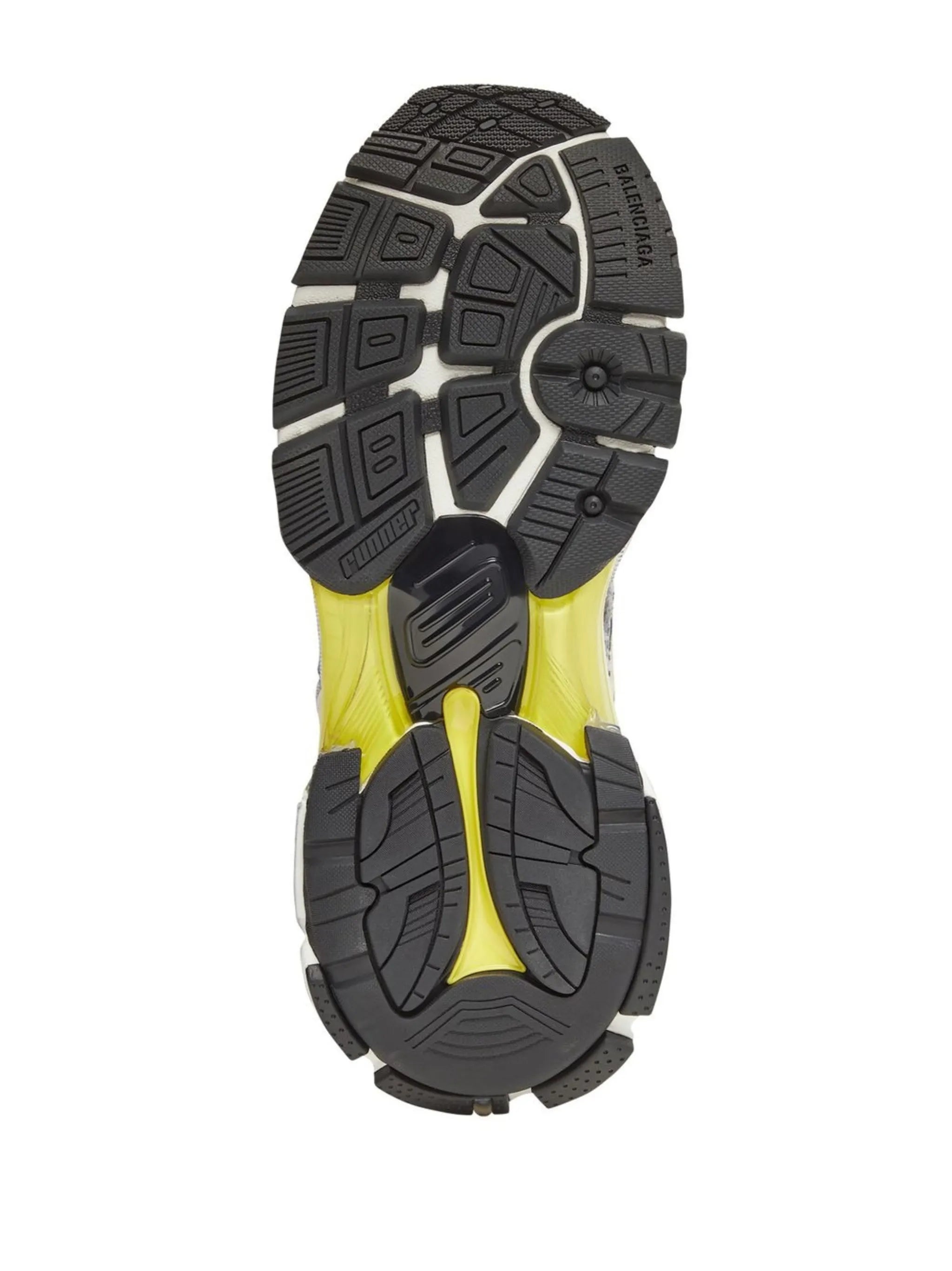 Runner panelled chunky sneakers