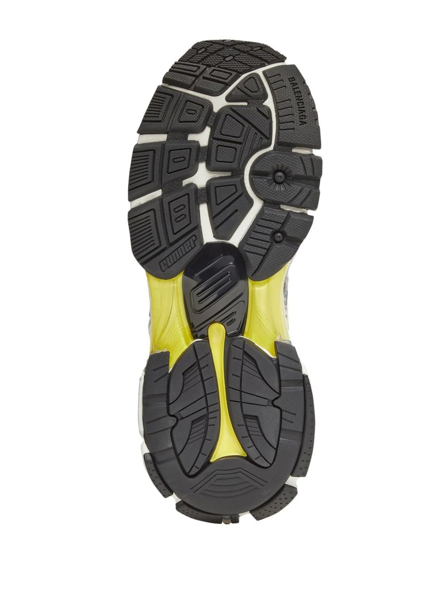 Runner panelled chunky sneakers