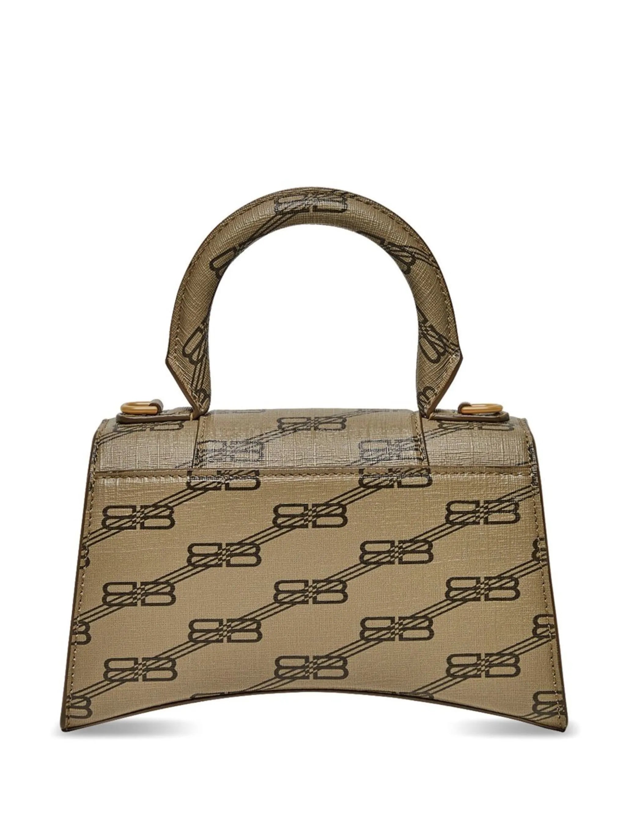 XS Hourglass monogram top-handle bag