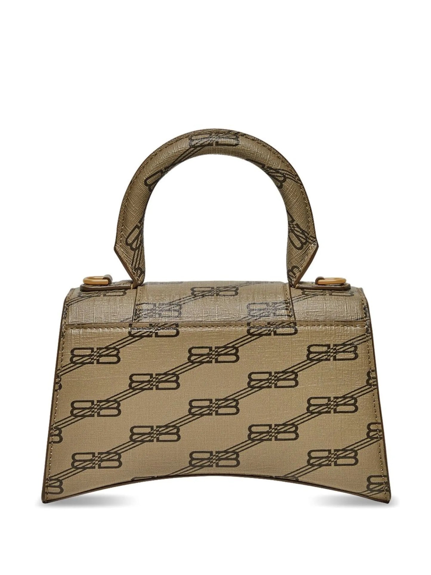 XS Hourglass monogram top-handle bag