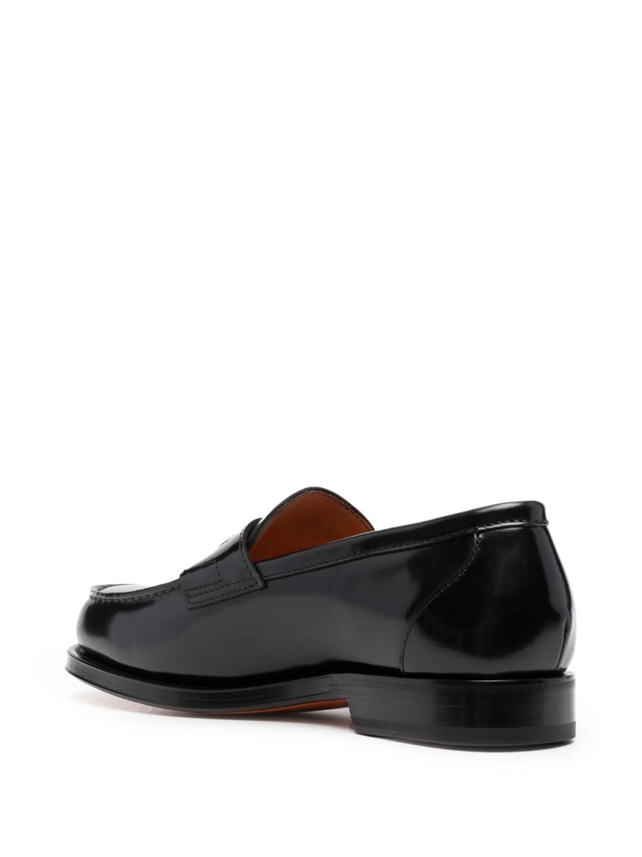 slip-on leather loafers