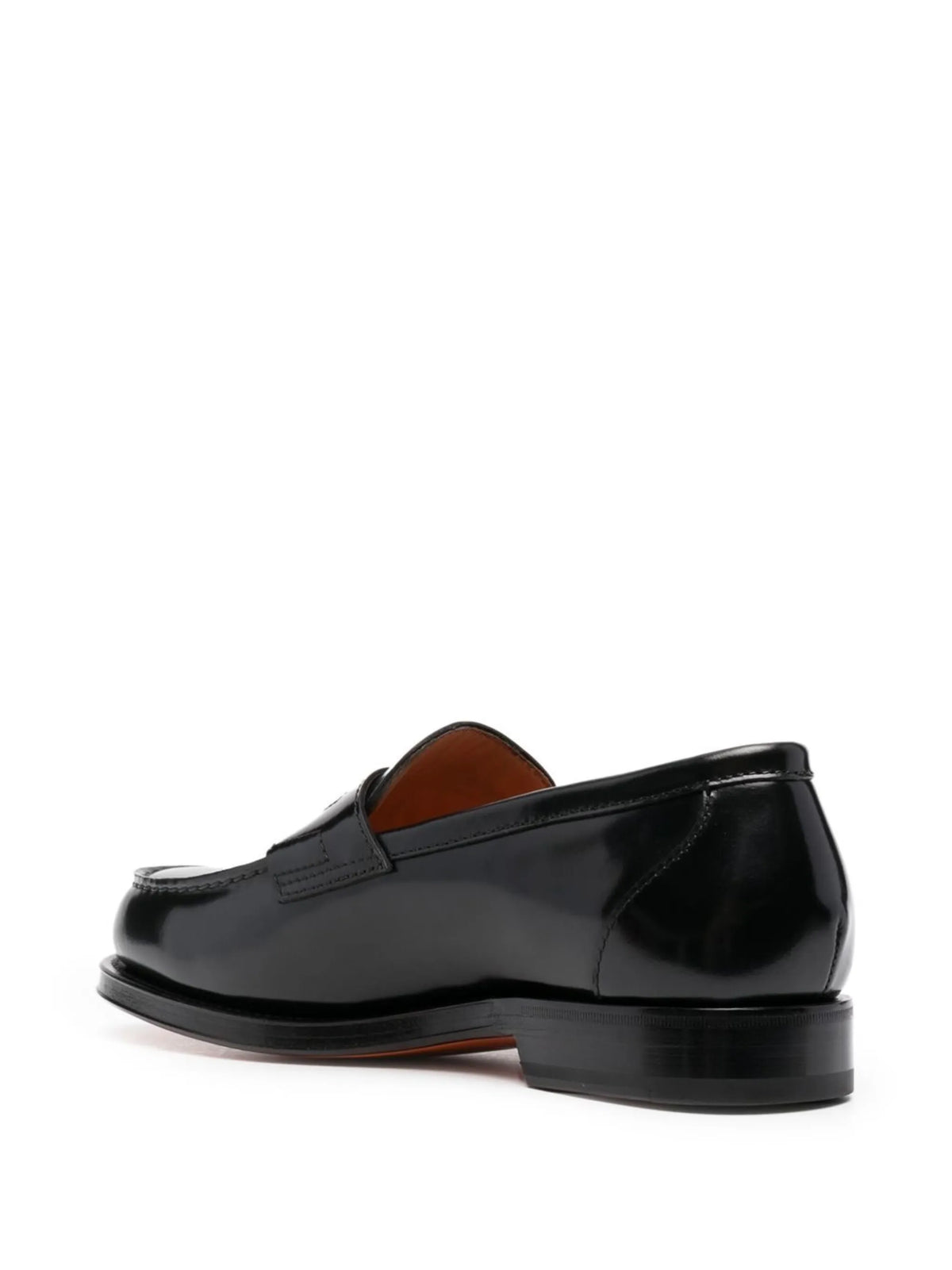 slip-on leather loafers