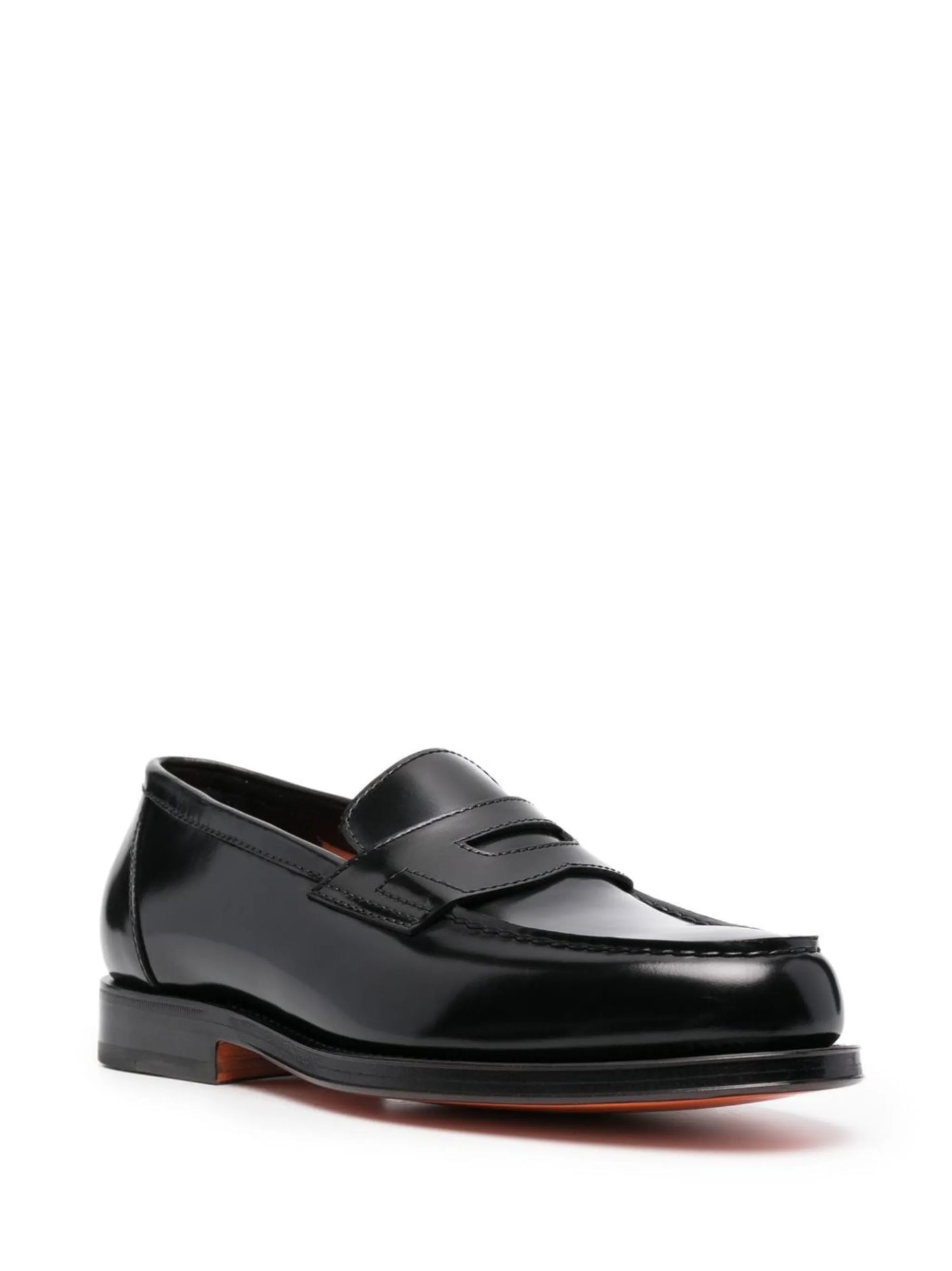 slip-on leather loafers