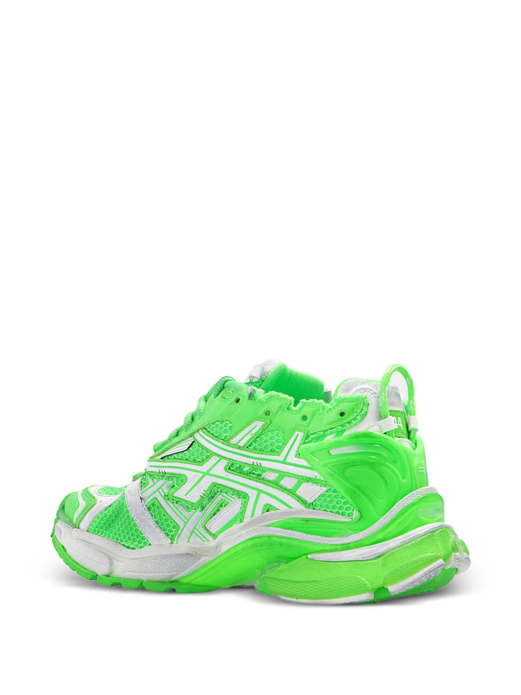Runner panelled sneakers