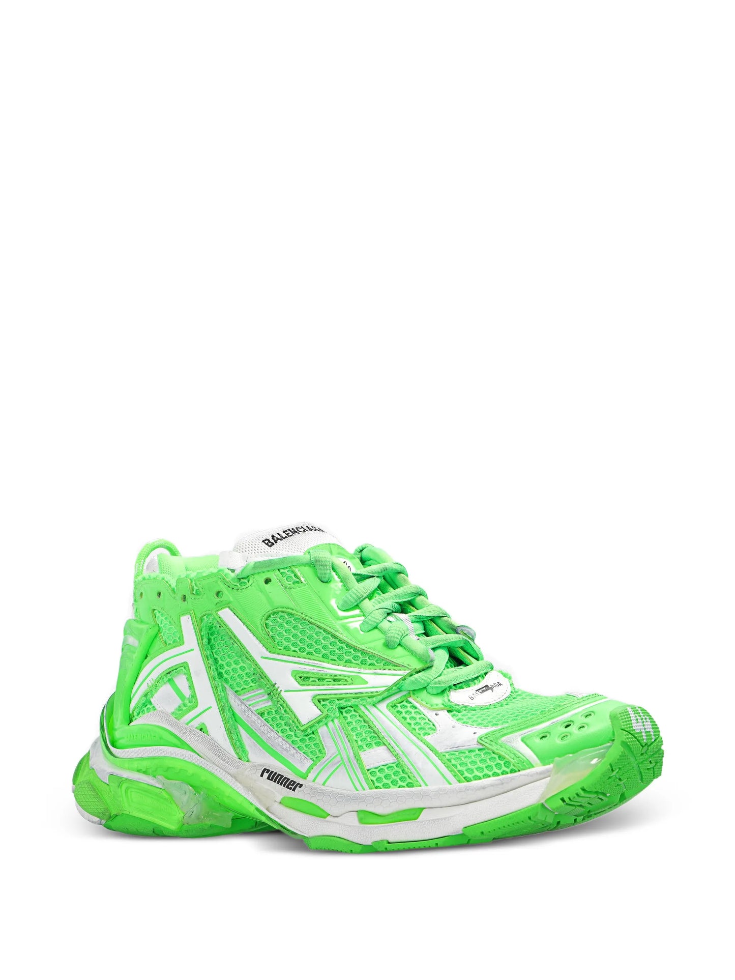 Runner panelled sneakers
