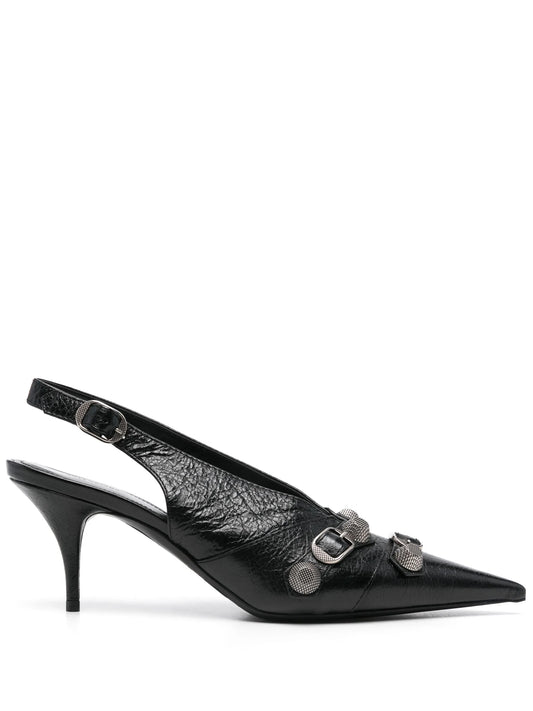 Cagole 70mm slingback pumps
