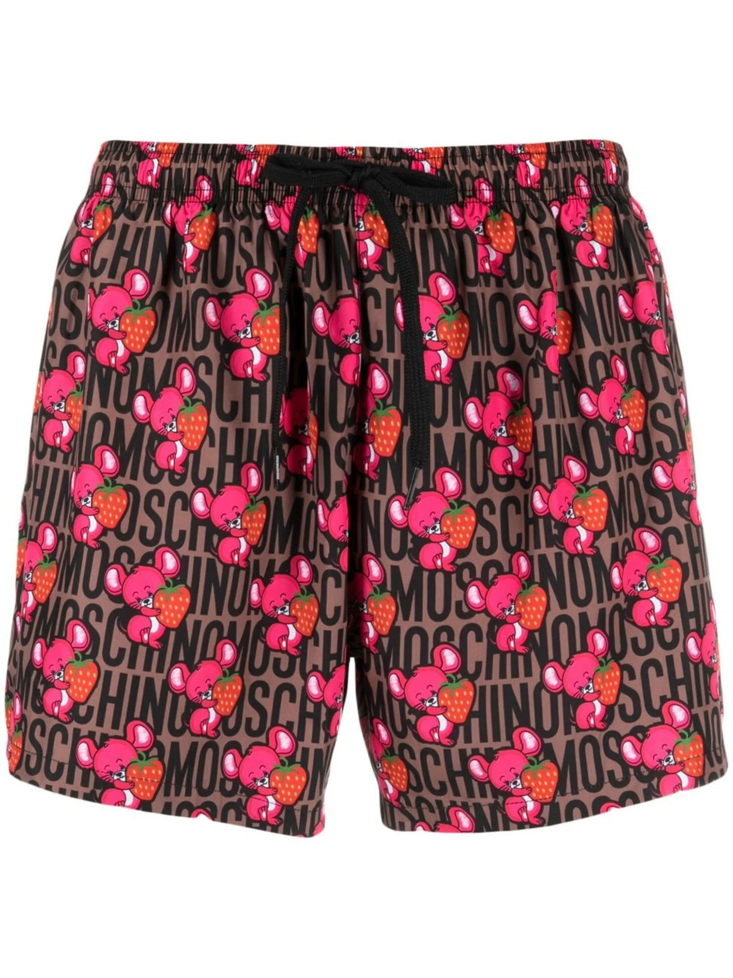 logo drawstring swim shorts