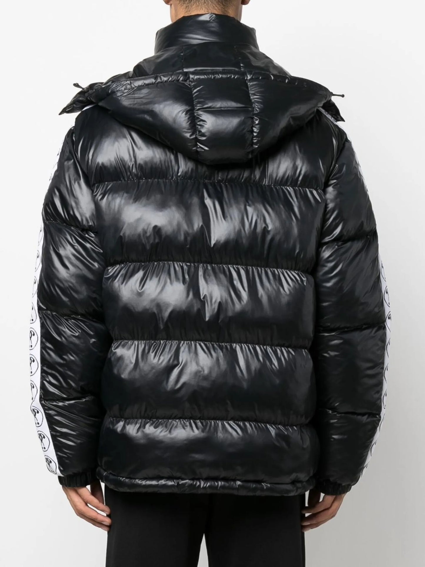 padded hooded coat