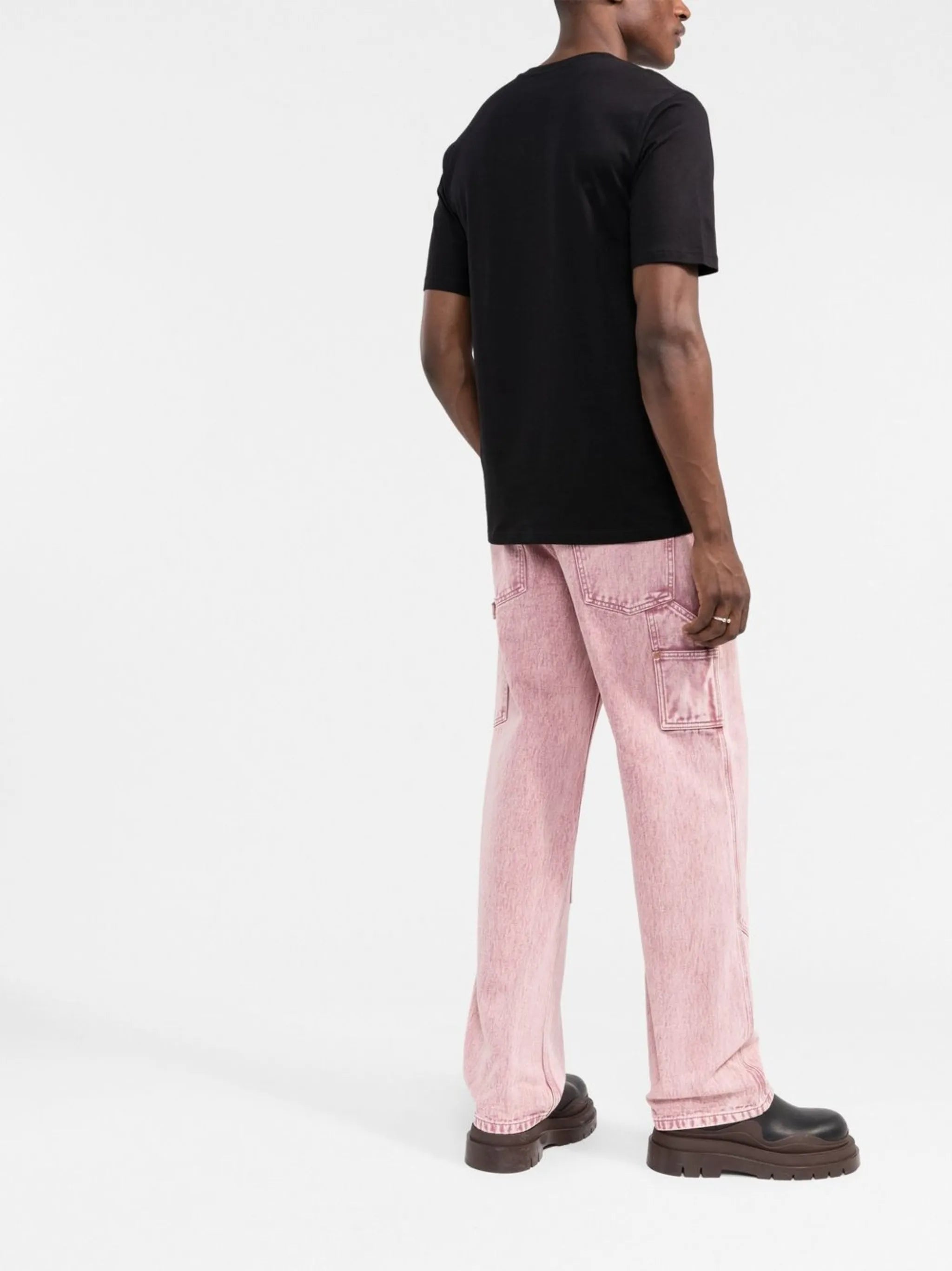 smiley logo-print T-shirt