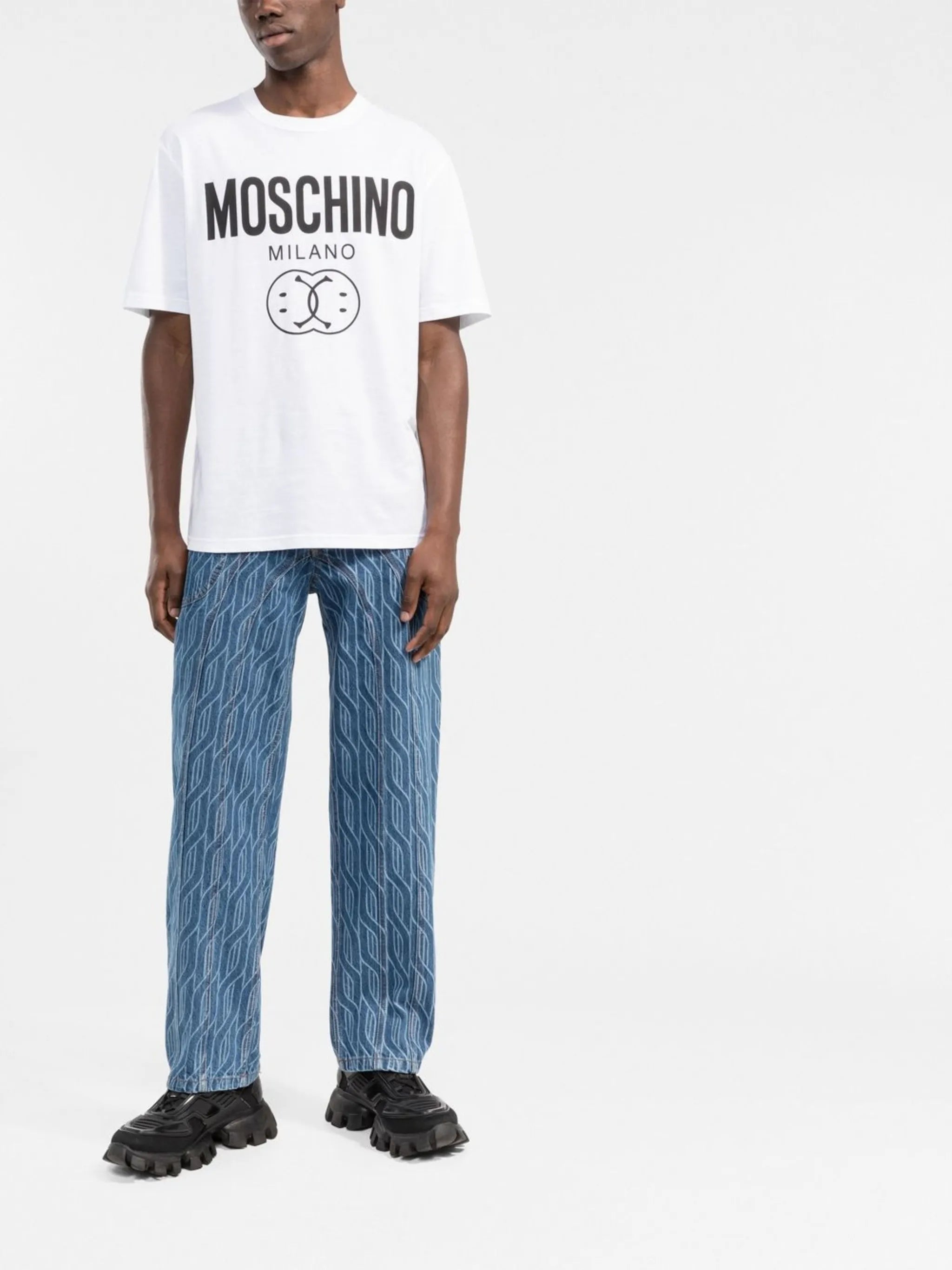 logo-print T-shirt