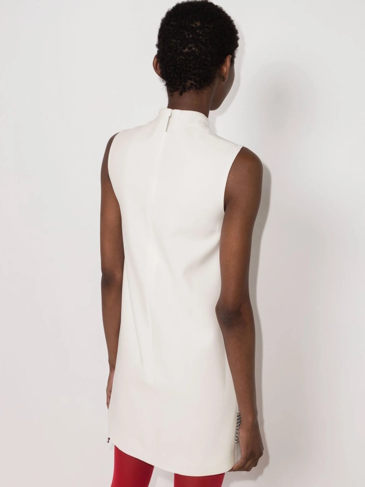 Crystal Cupchain sleeveless dress