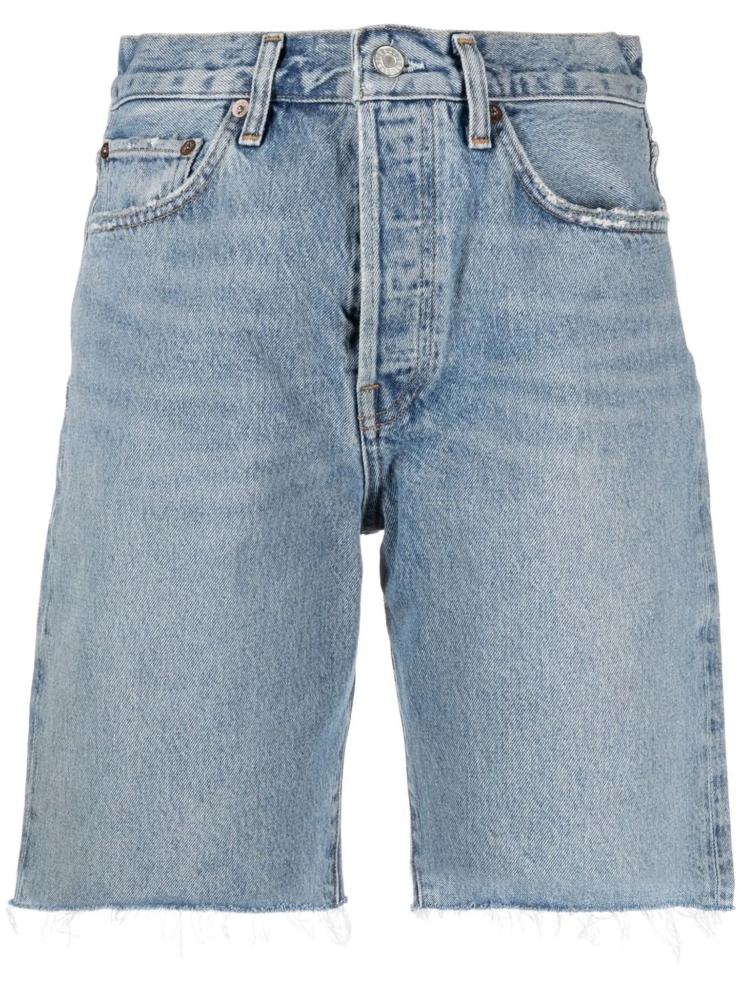 Ira mid-rise denim shorts