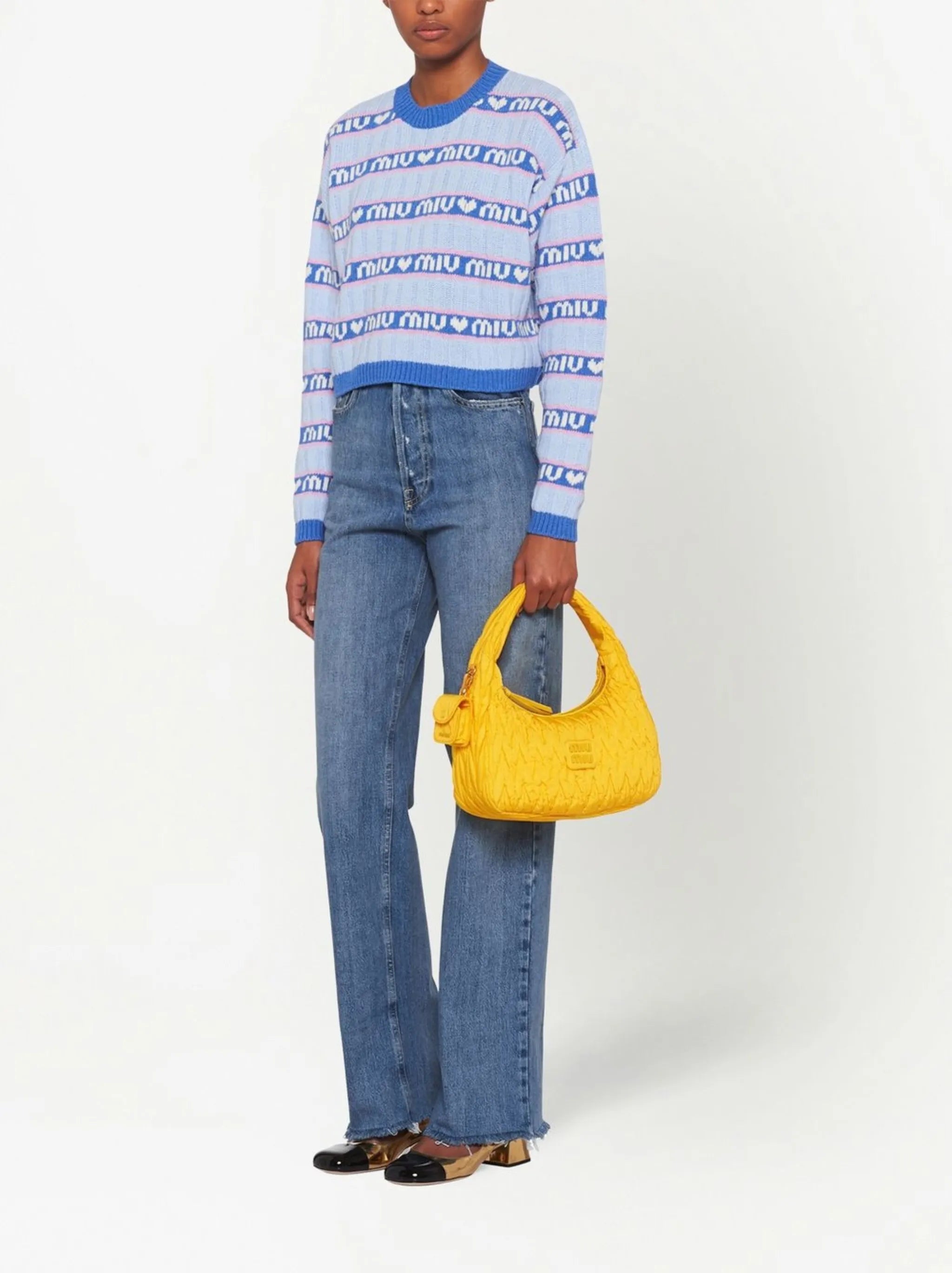 Wander matelassé shoulder bag