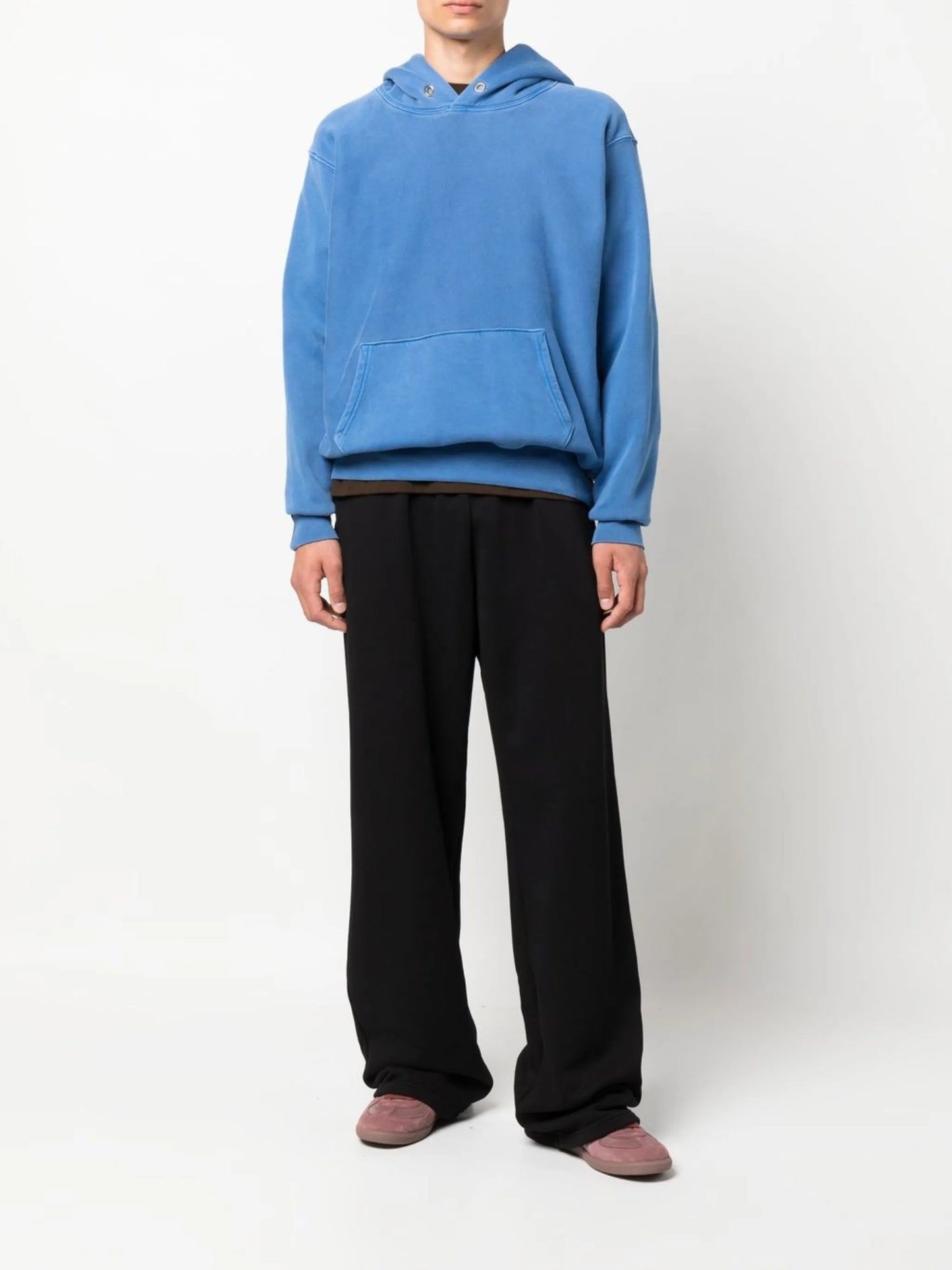 Puddle wide-leg cotton track pants