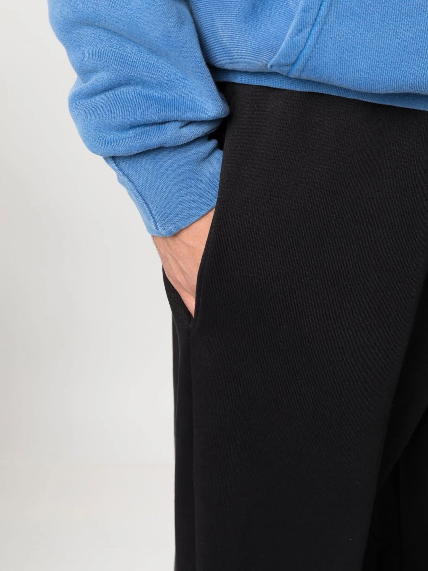 Puddle wide-leg cotton track pants