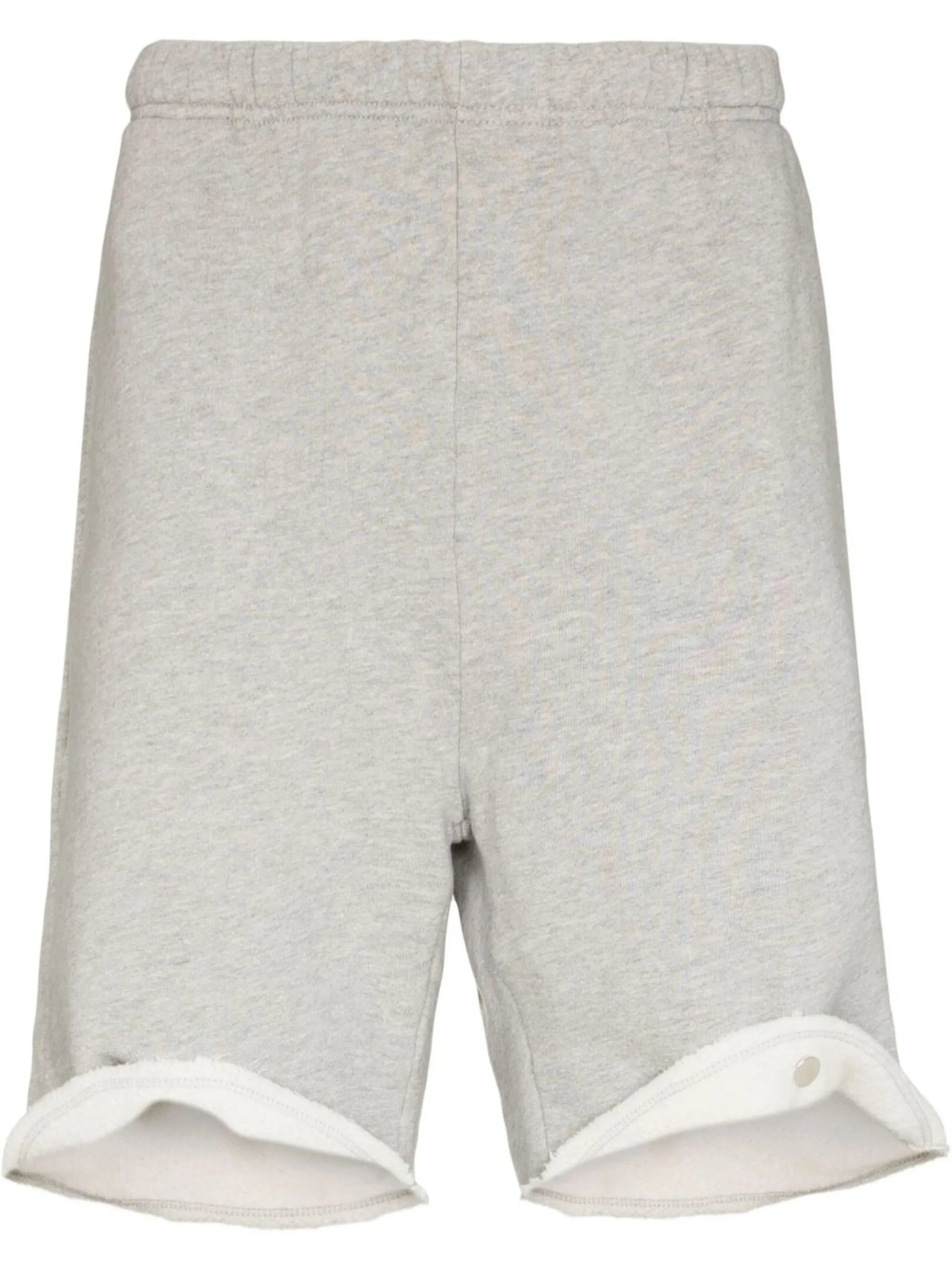press-stud track shorts