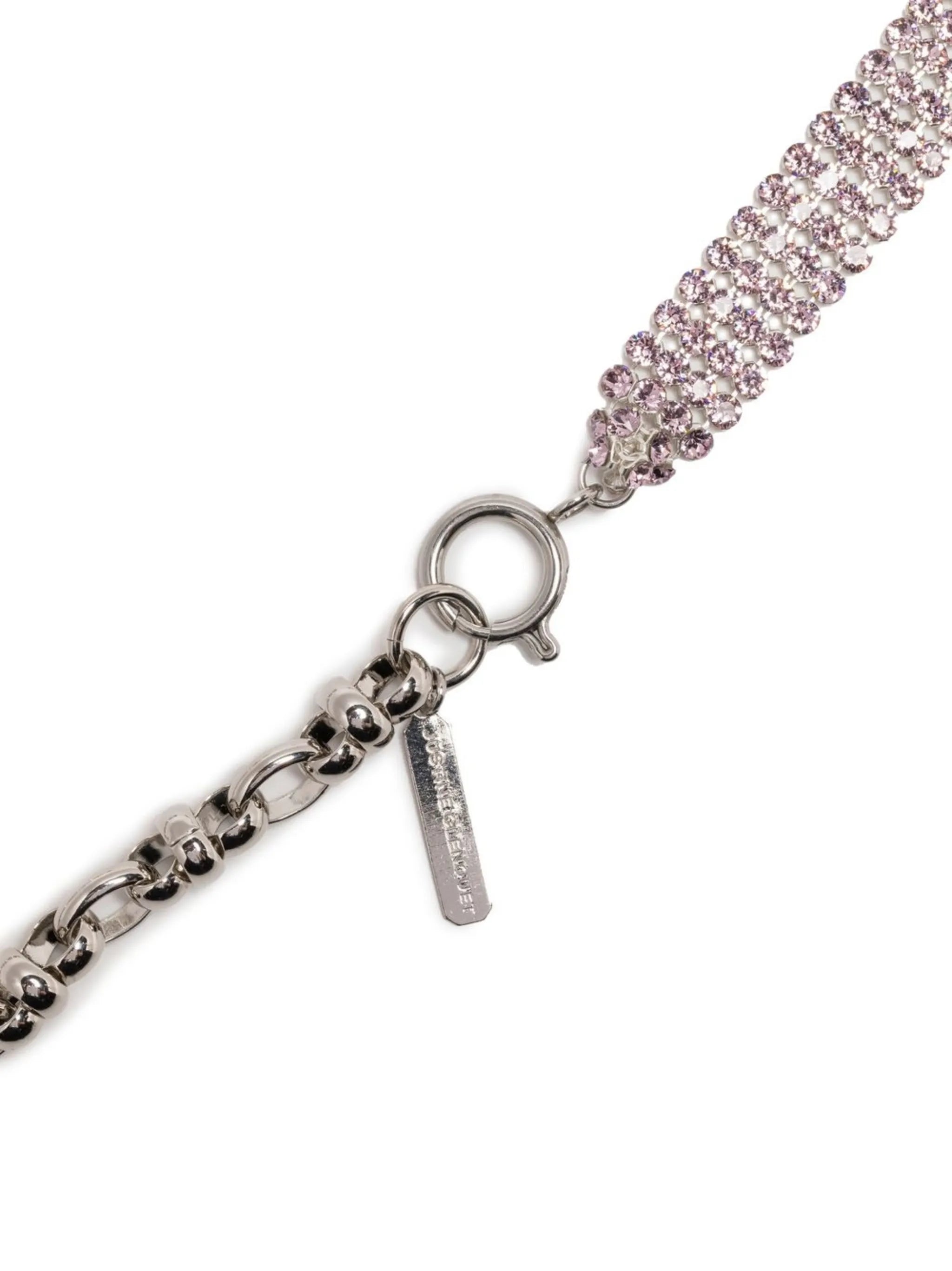 Kat crystal-embellished necklace