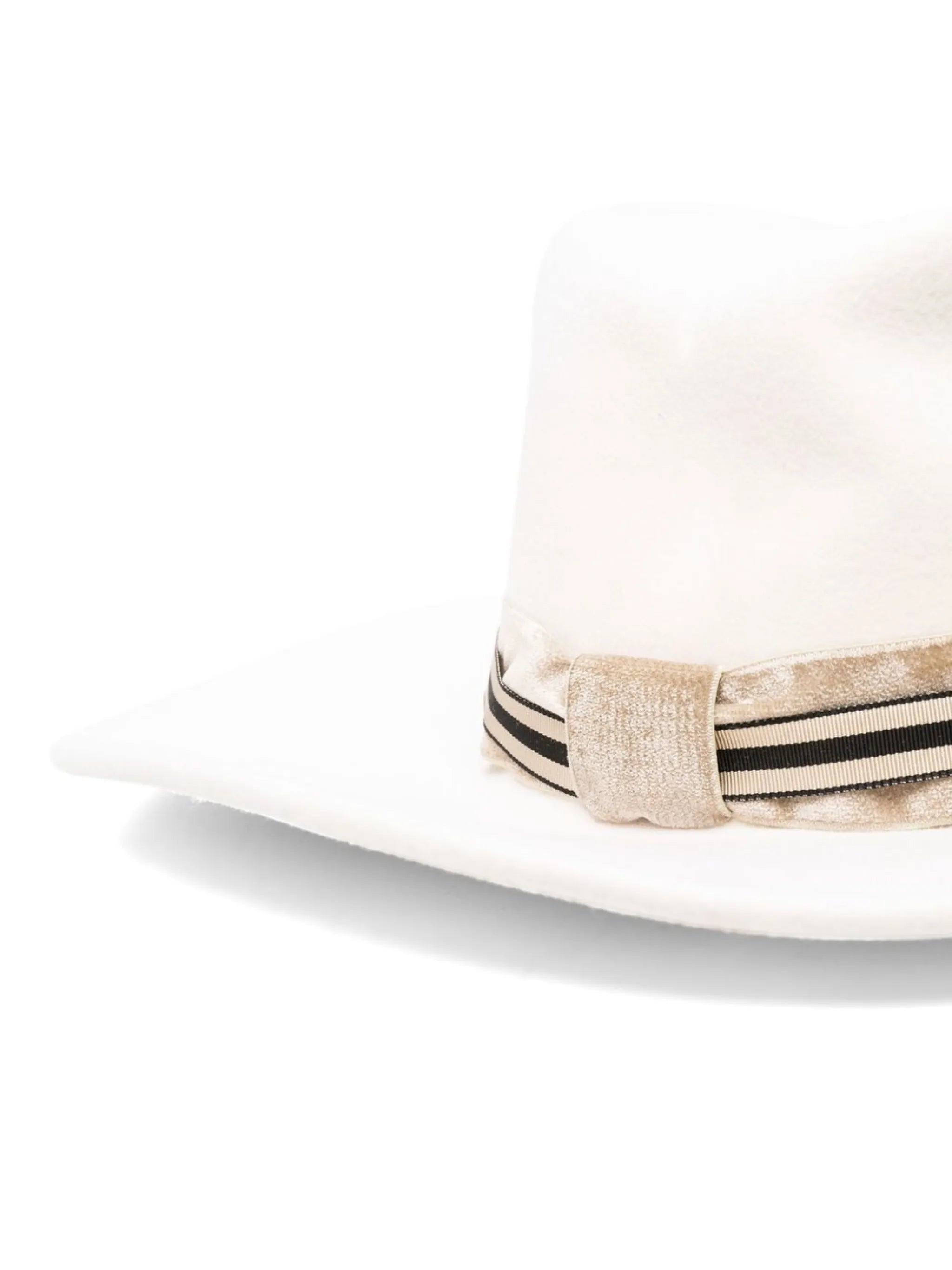 Jeanne wide-brim hat