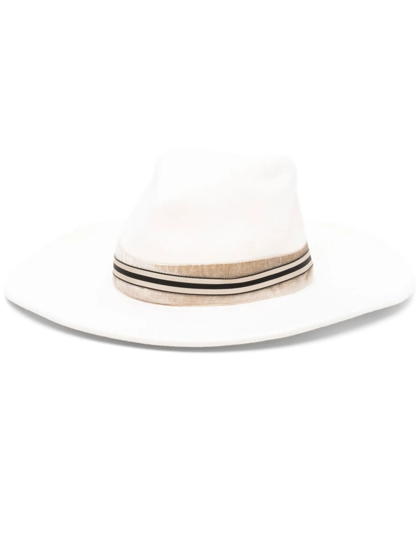 Jeanne wide-brim hat