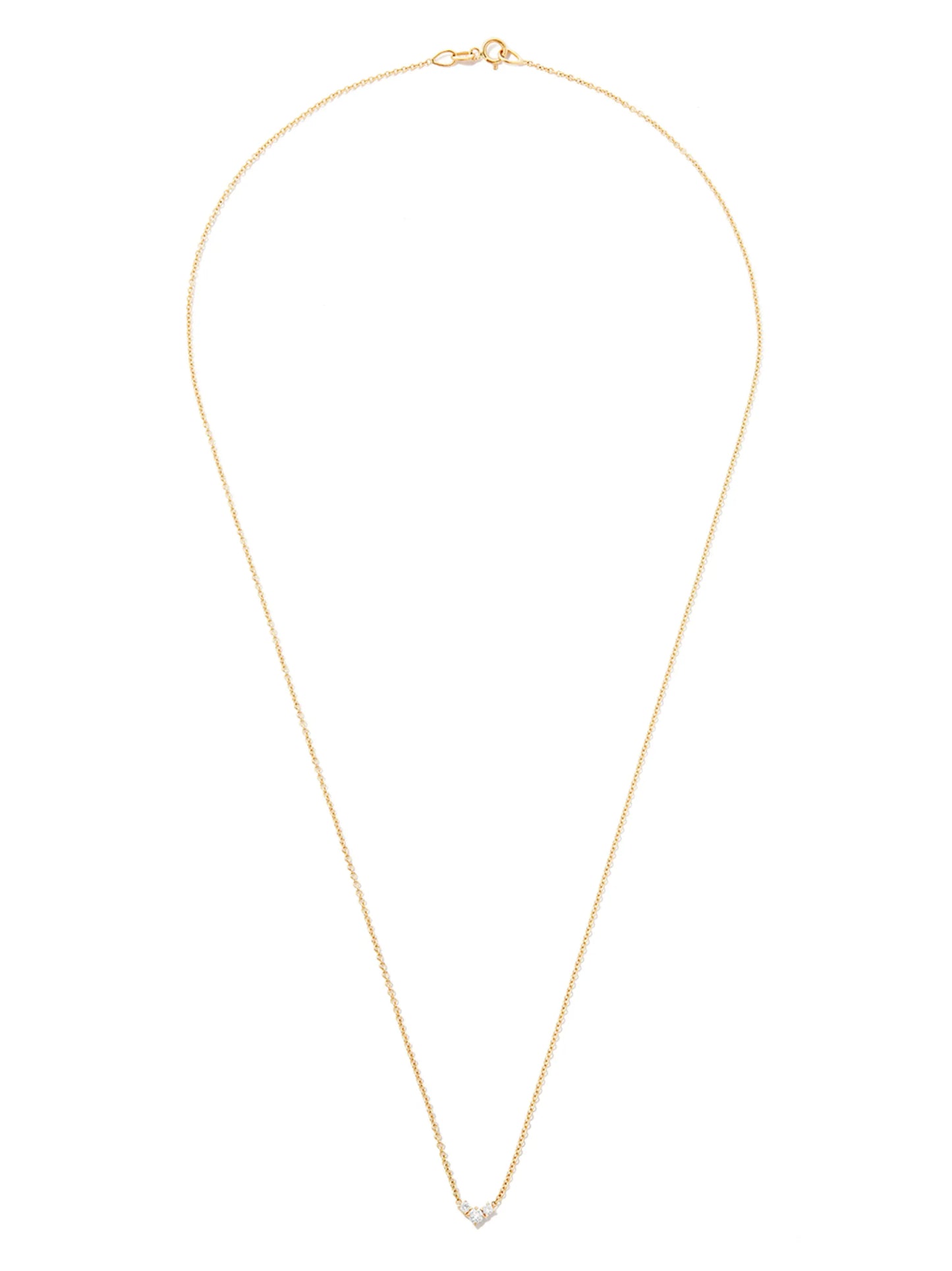14kt yellow gold Éclat diamond necklace
