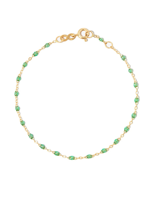 18kt yellow gold Classic beaded bracelet