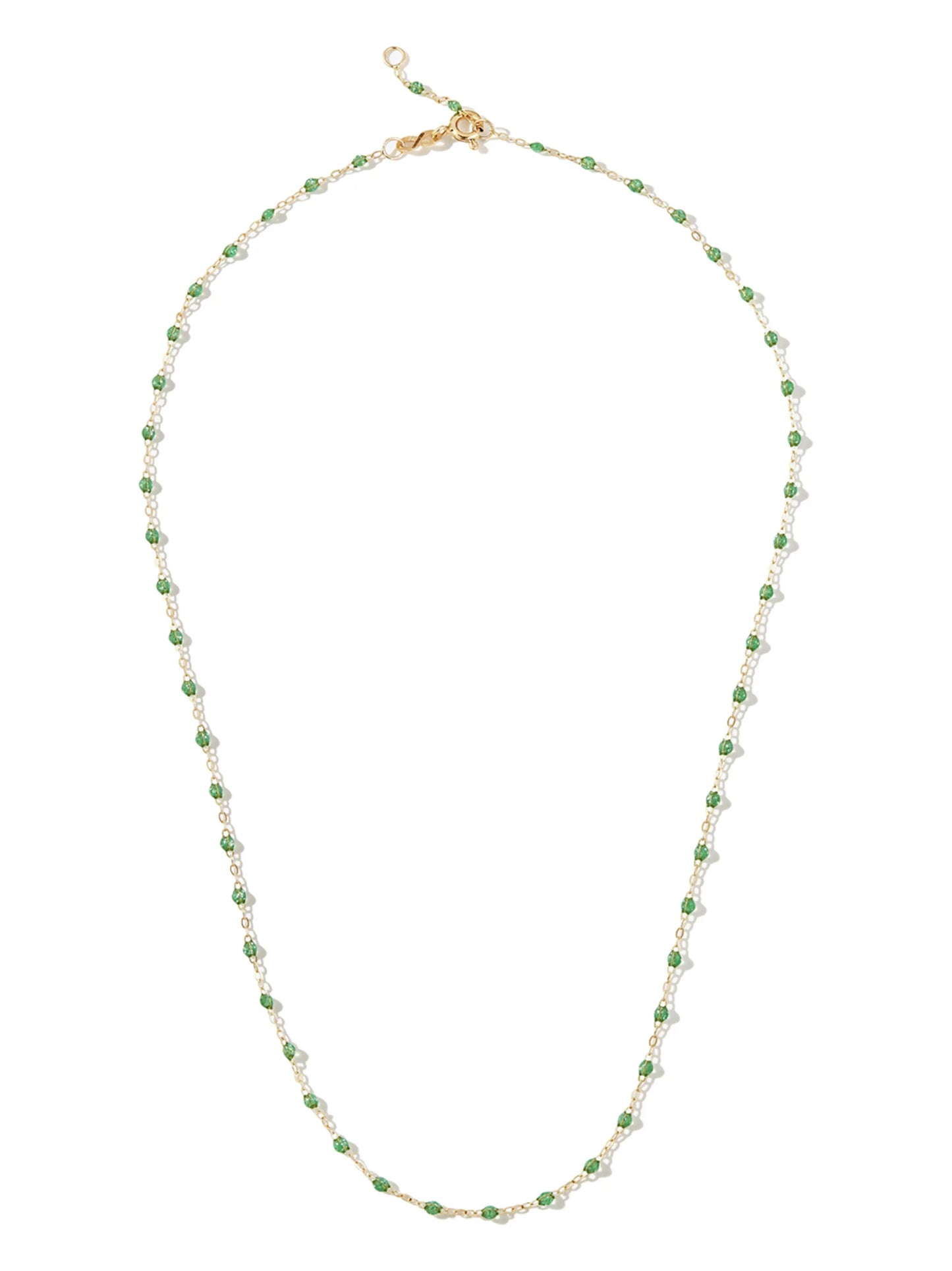 18kt yellow gold Classic beaded necklace