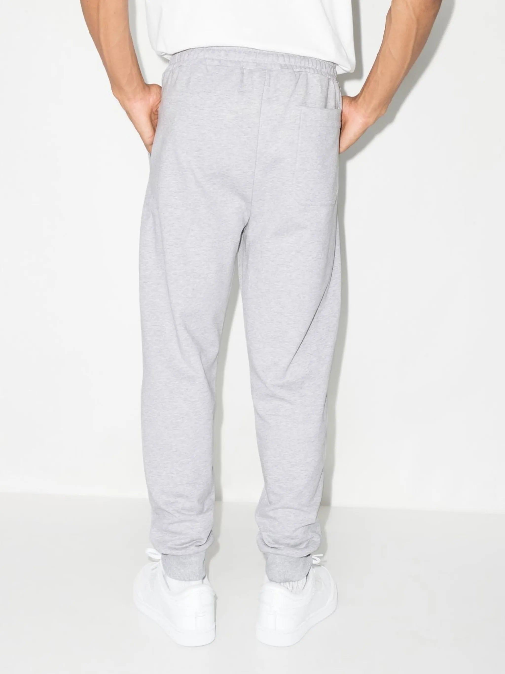 logo-print tapered track pants
