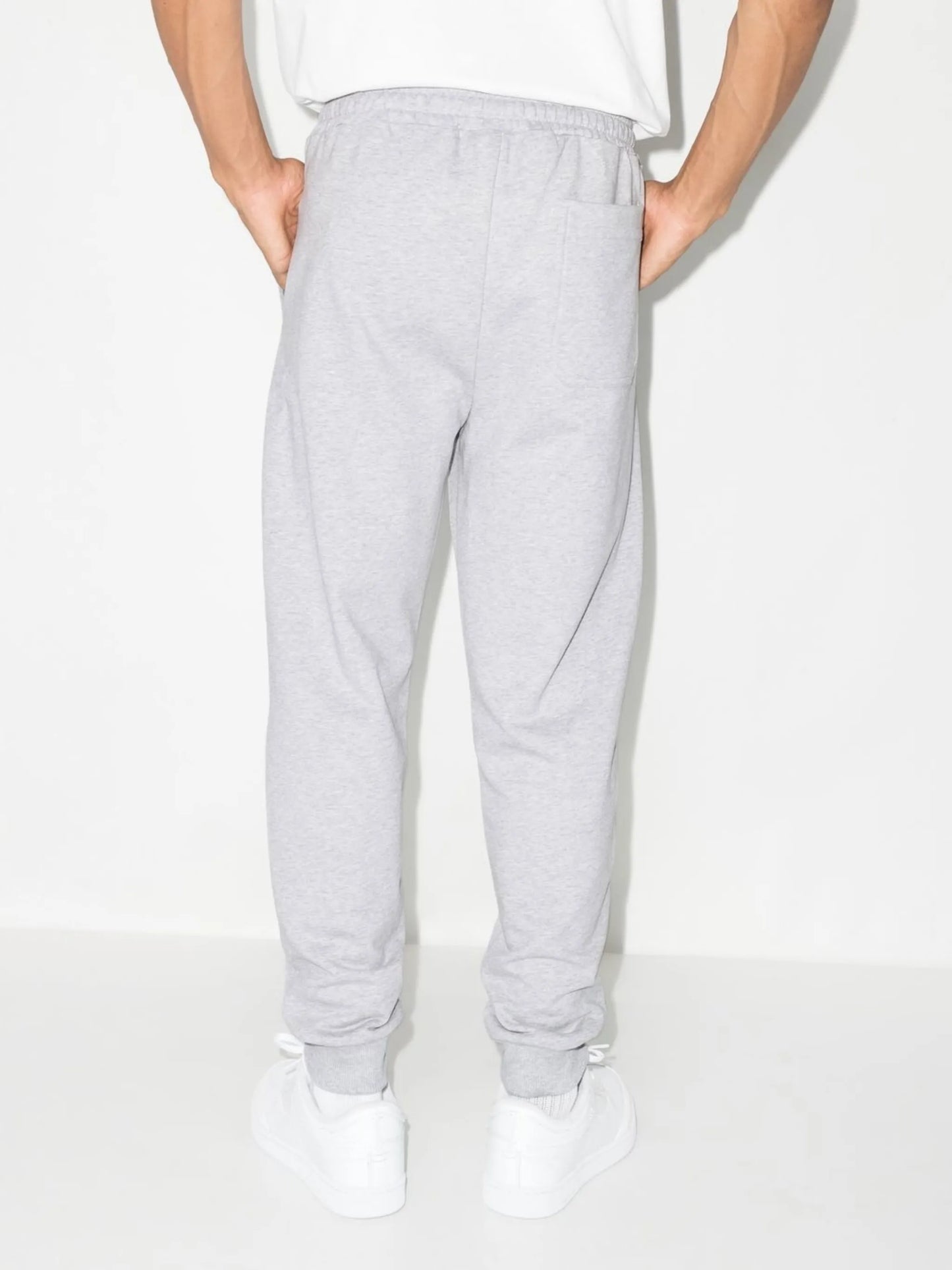 logo-print tapered track pants