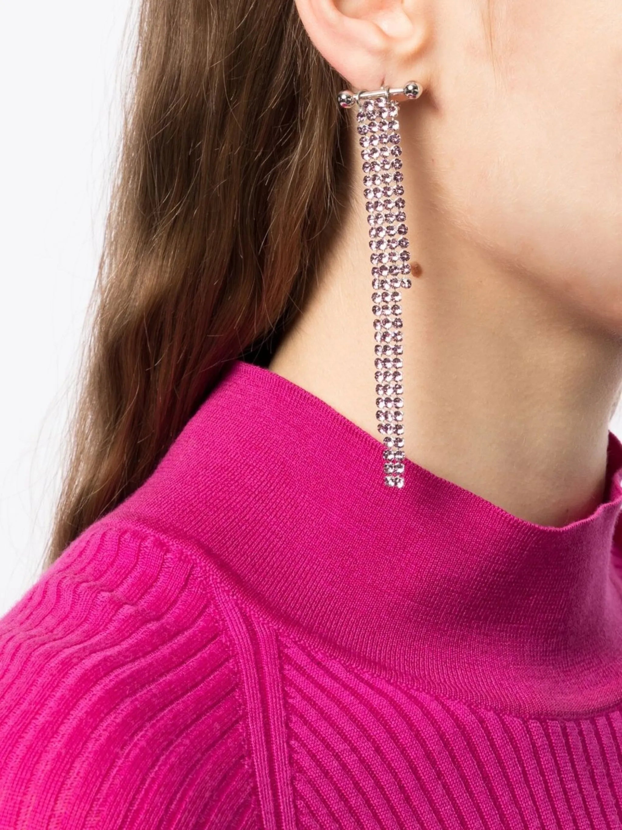 Kat crystal drop earrings