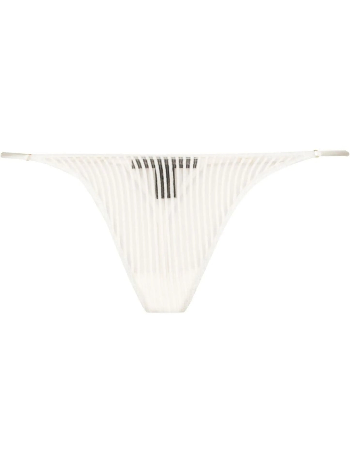 striped lace briefs