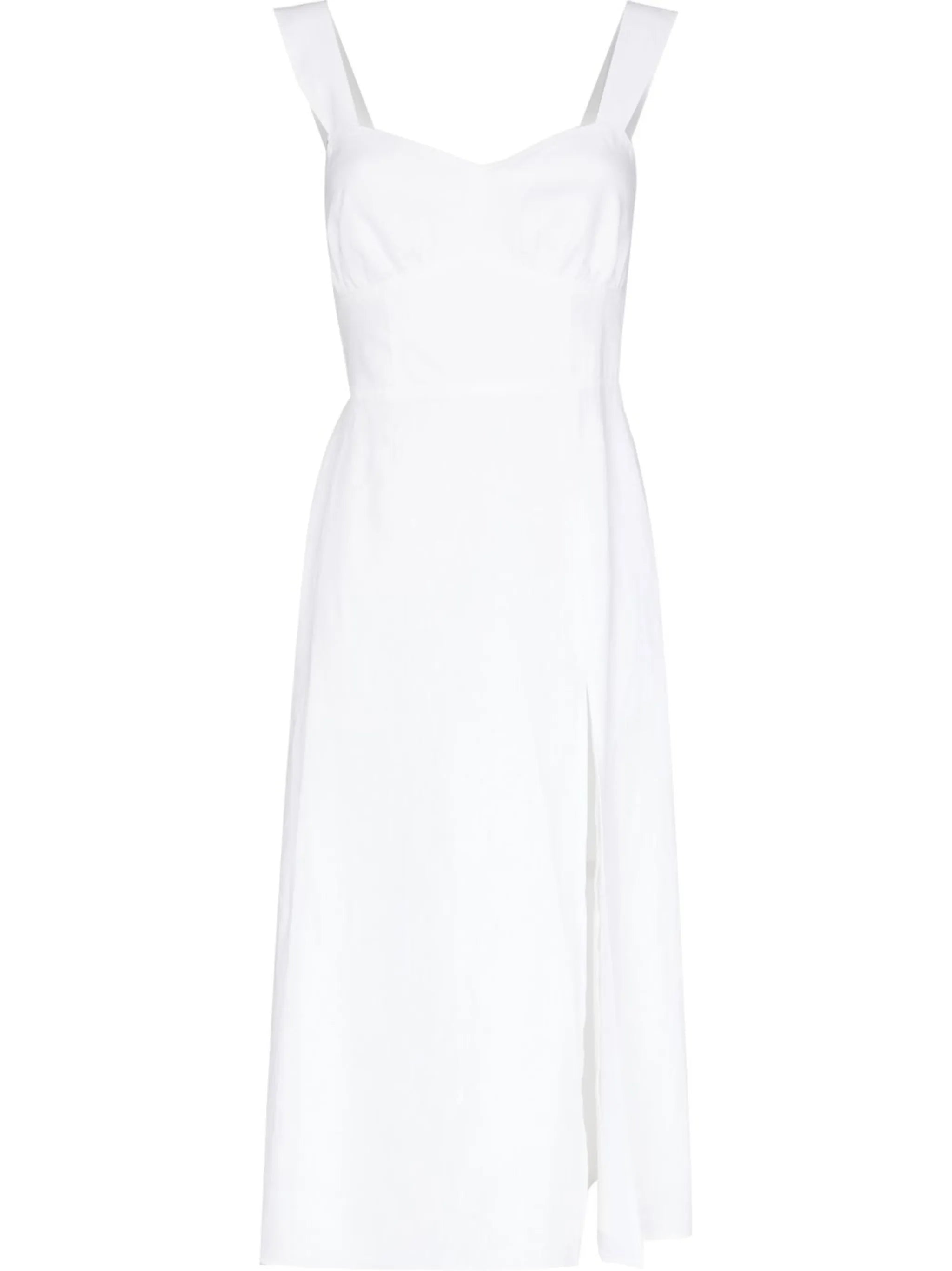Seaside sleeveless midi dress