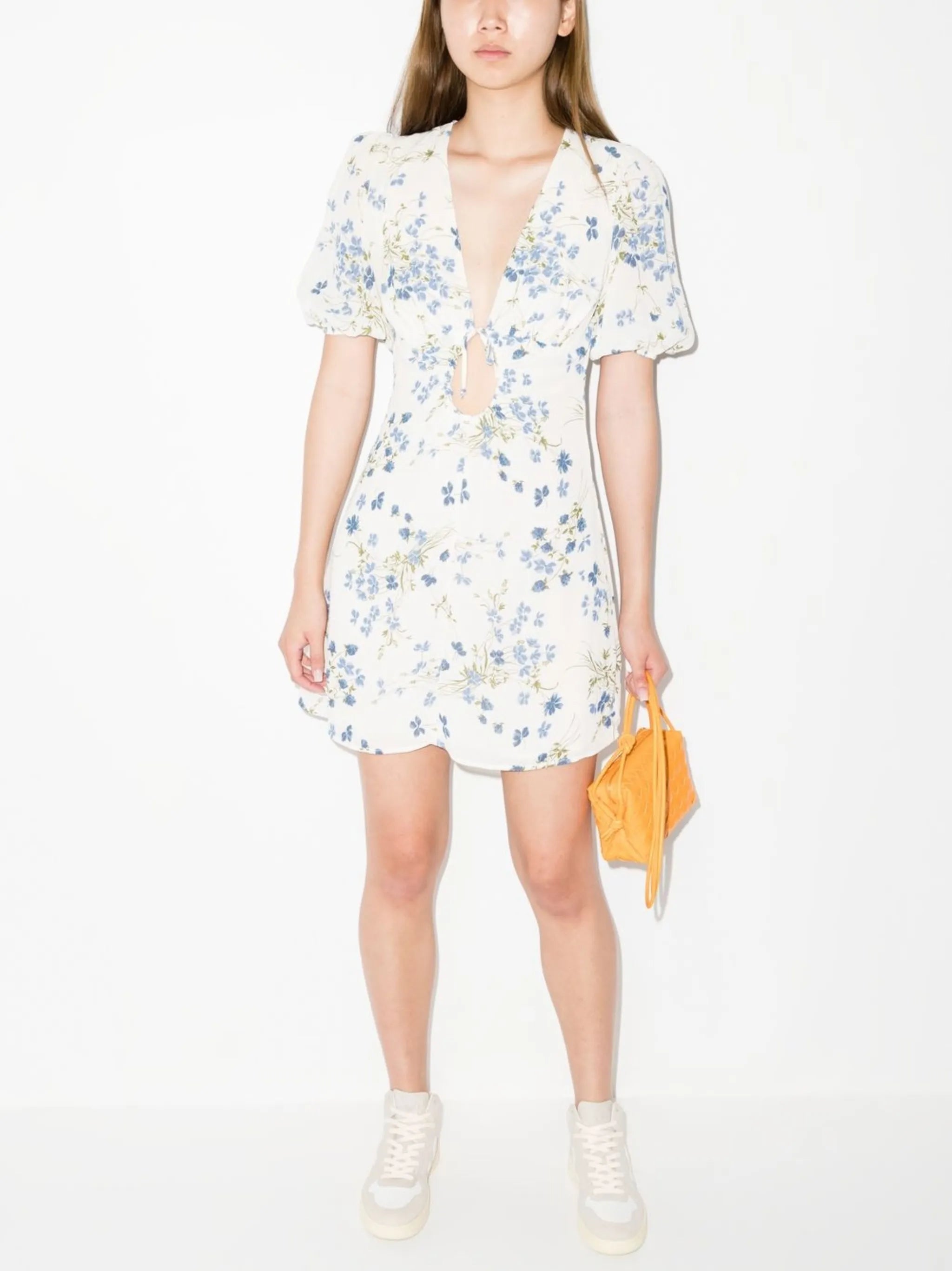 Cressida floral-print minidress