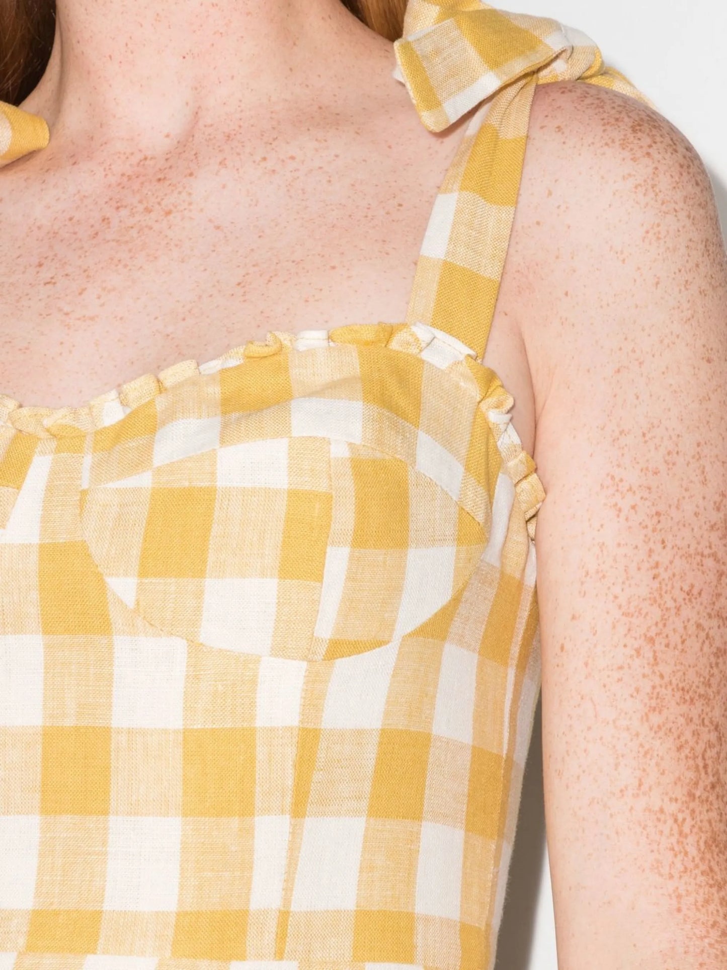 Desiree linen minidress