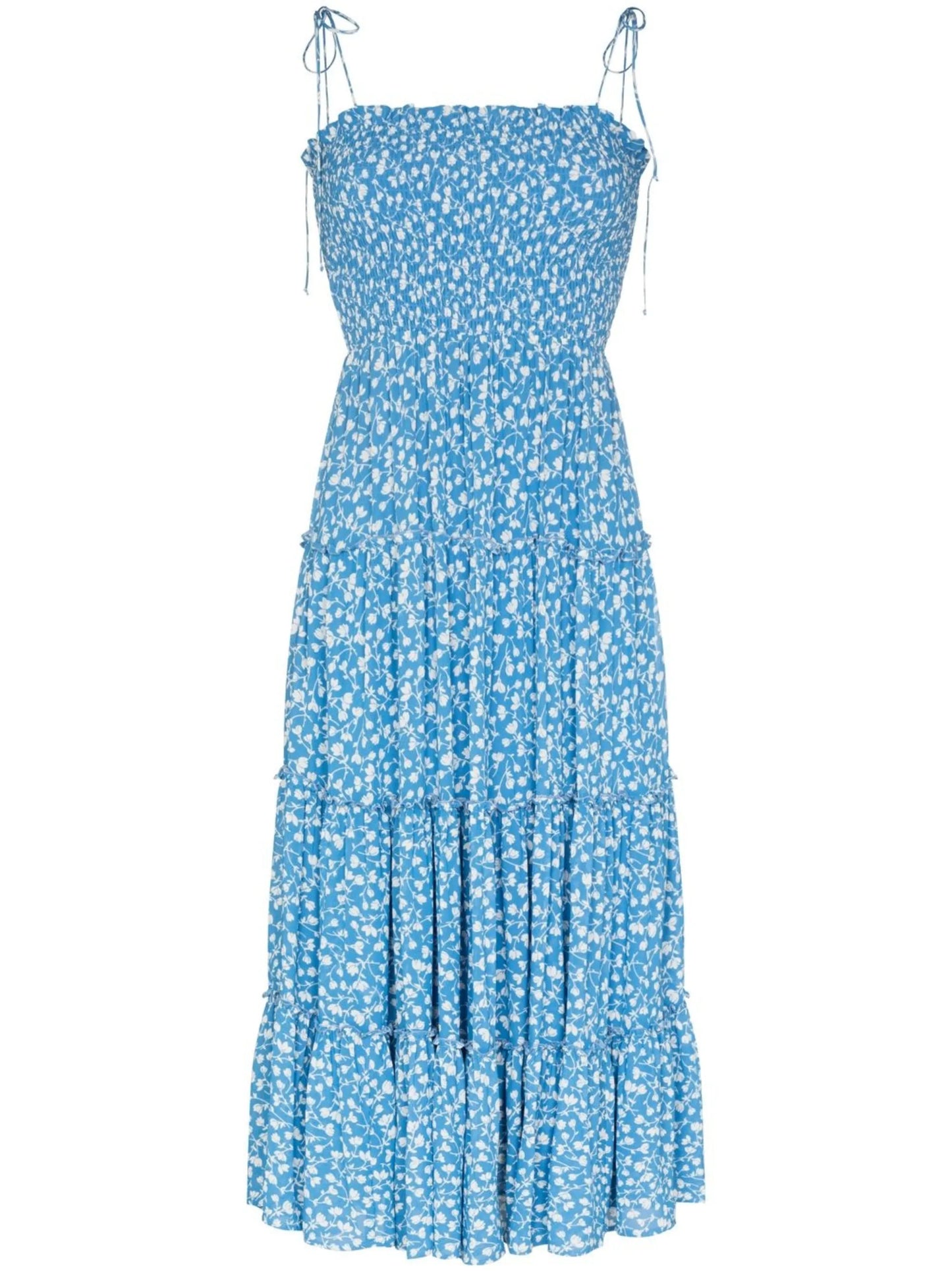 Nira sleeveless midi  dress