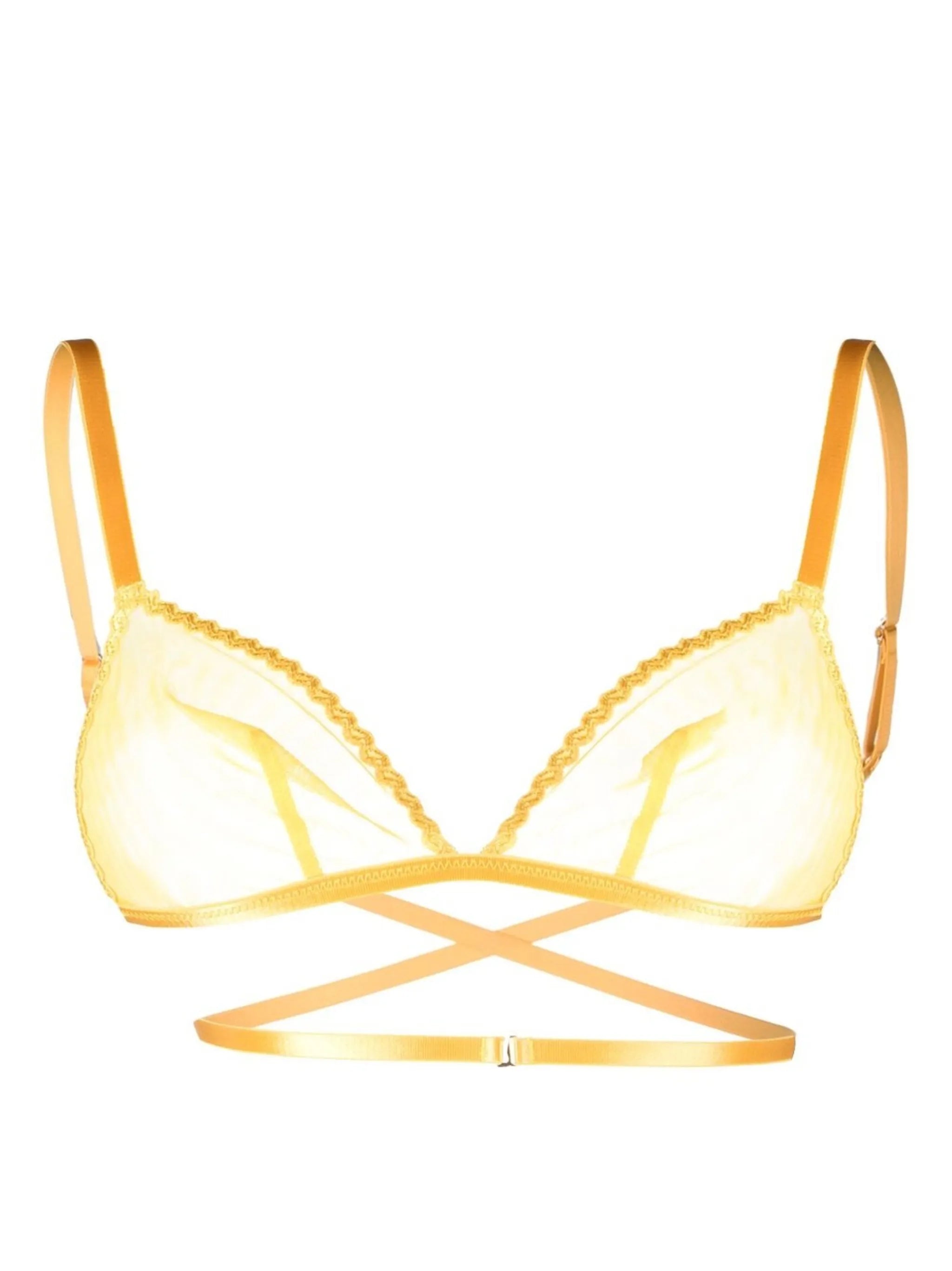 Mafalda wrap-around strap bra
